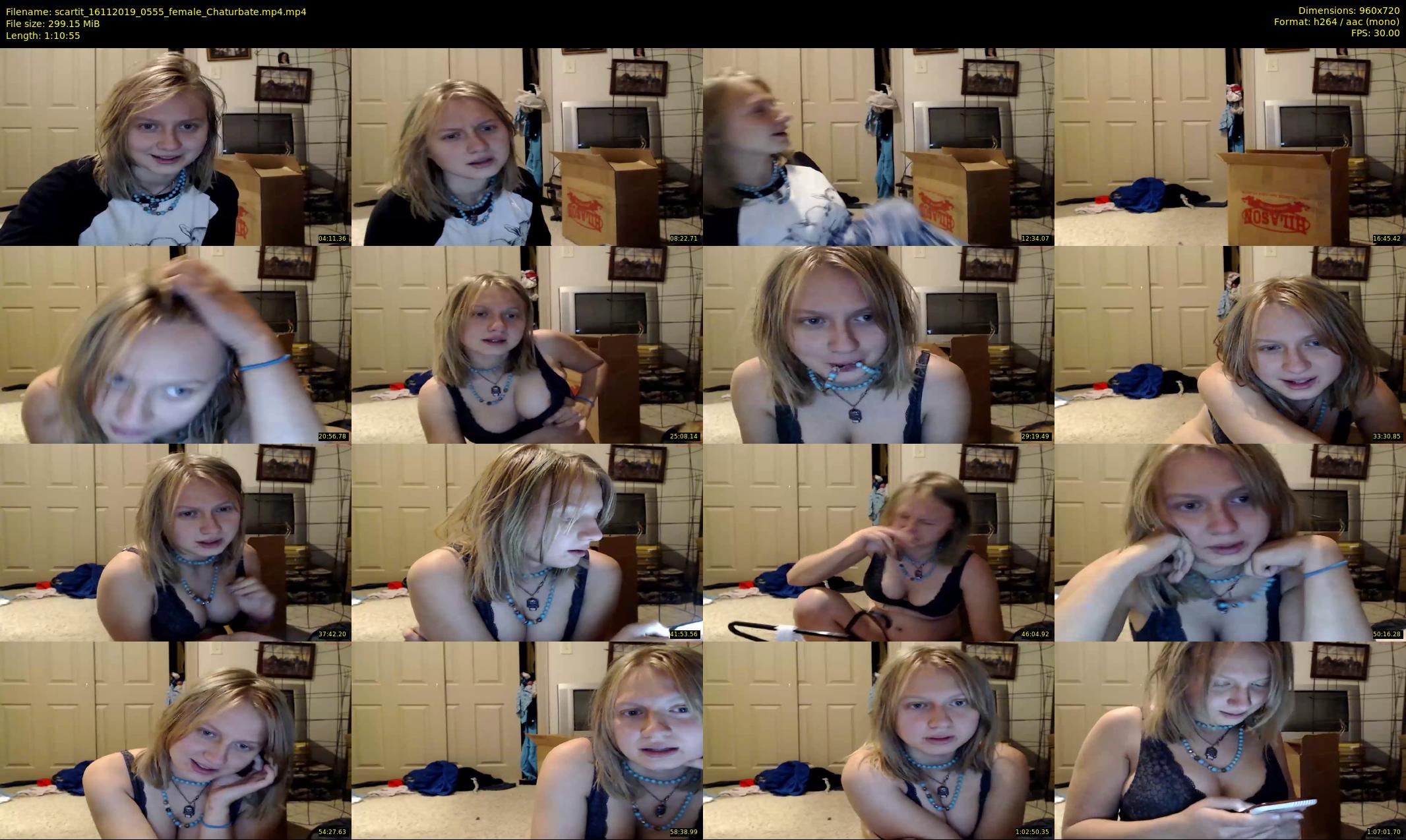 scartit — 71 minute Chaturbate female cam show recording, 720p, Nov 16, 2019