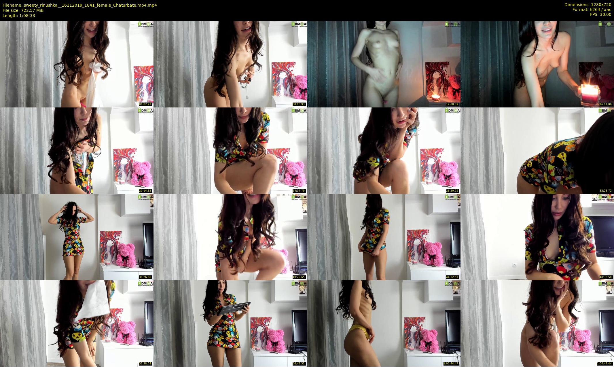 sweety_rinushka_ — 69 minute Chaturbate female cam show recording, 720p, Nov 16, 2019
