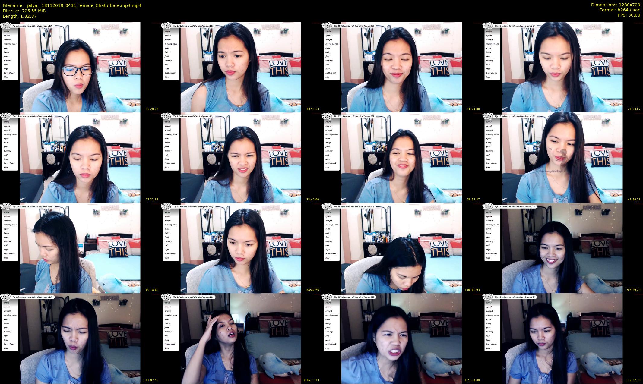 _pilya_ — 93 minute Chaturbate female cam show recording, 720p, Nov 18, 2019