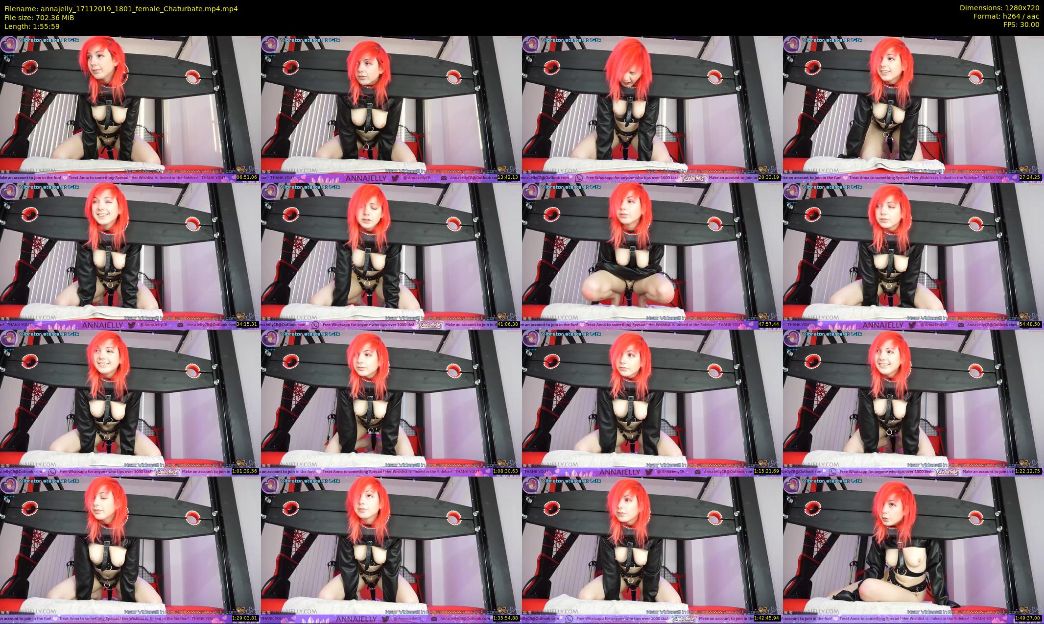 annajelly — 116 minute Chaturbate couple cam show recording, 720p, Nov 17, 2019