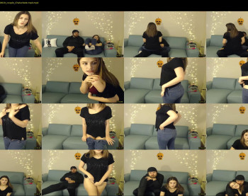 briadominick — 35 minute Chaturbate couple cam show recording, 720p, Nov 17, 2019