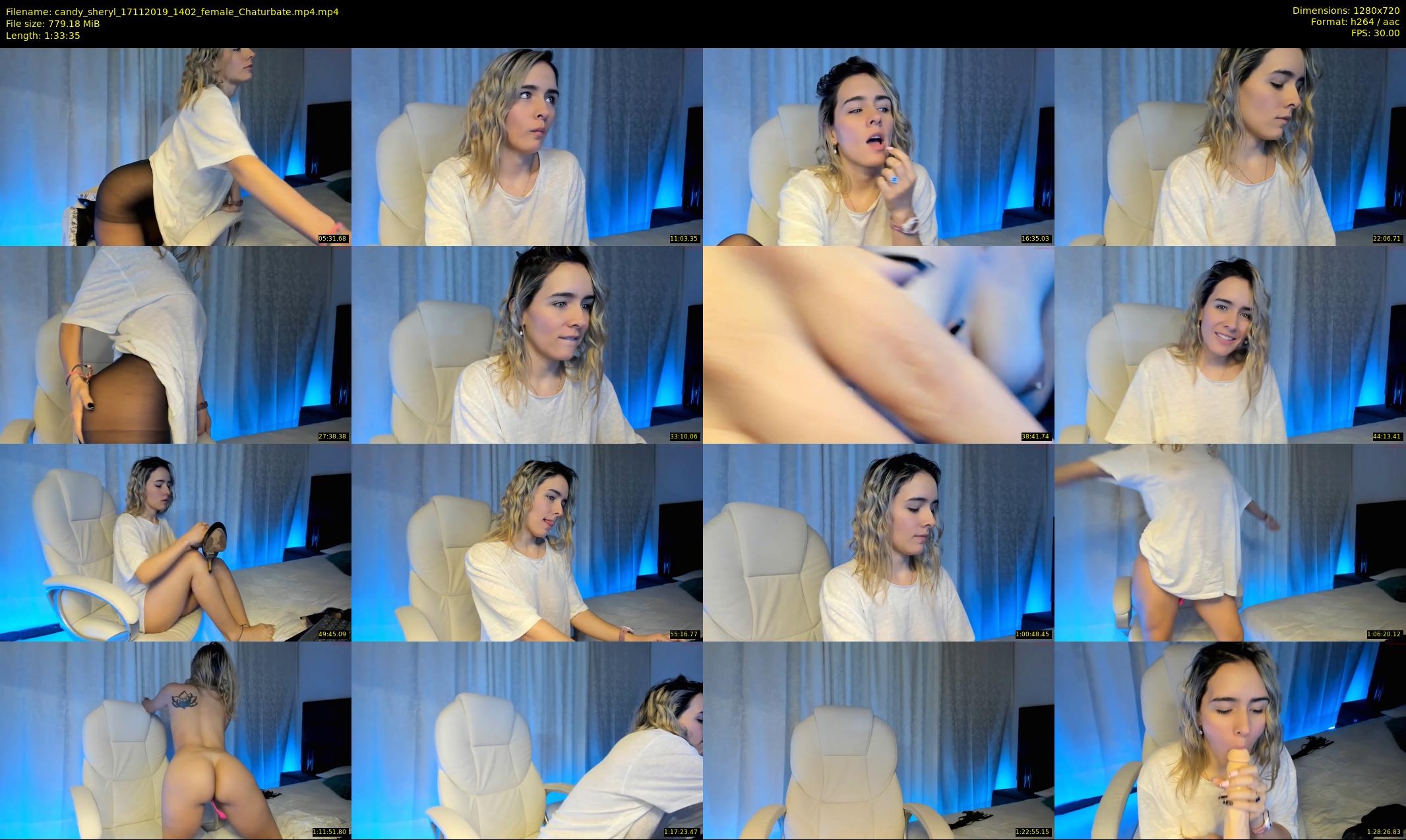 candy_sheryl — 94 minute Chaturbate female cam show recording, 720p, Nov 17, 2019
