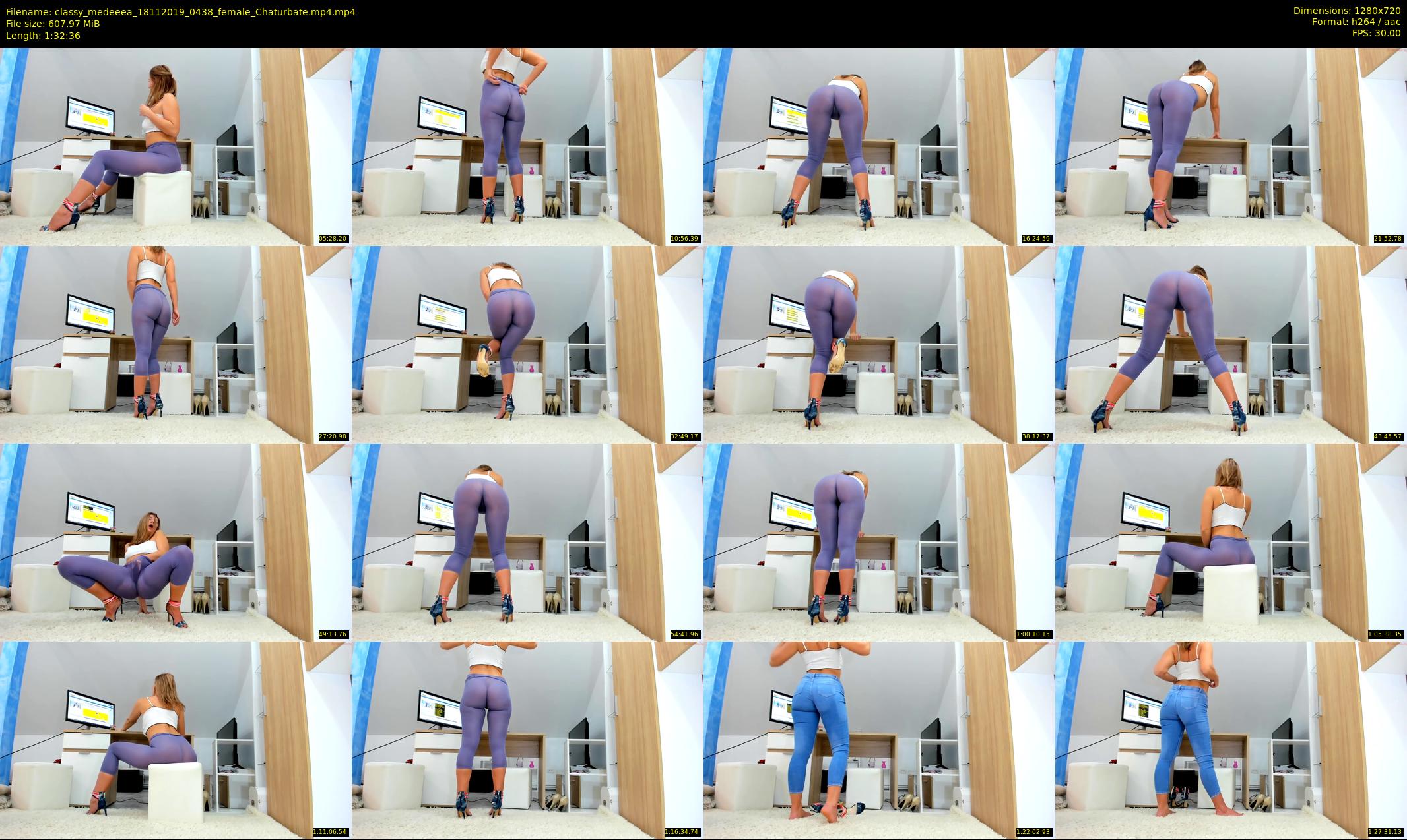 classy_medeeea — 93 minute Chaturbate female cam show recording, 720p, Nov 18, 2019