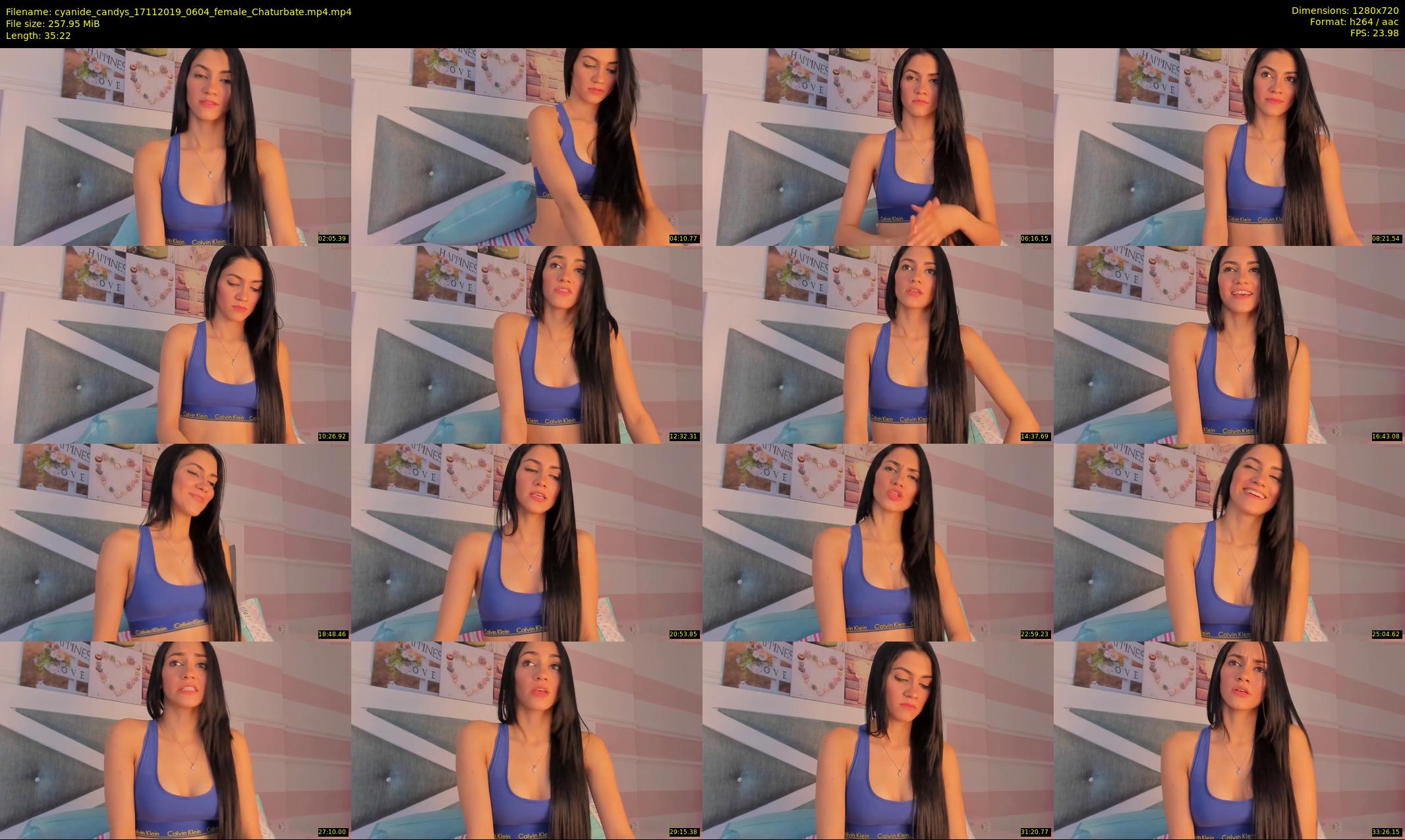 cyanide_candys — 36 minute Chaturbate female cam show recording, 720p, Nov 17, 2019