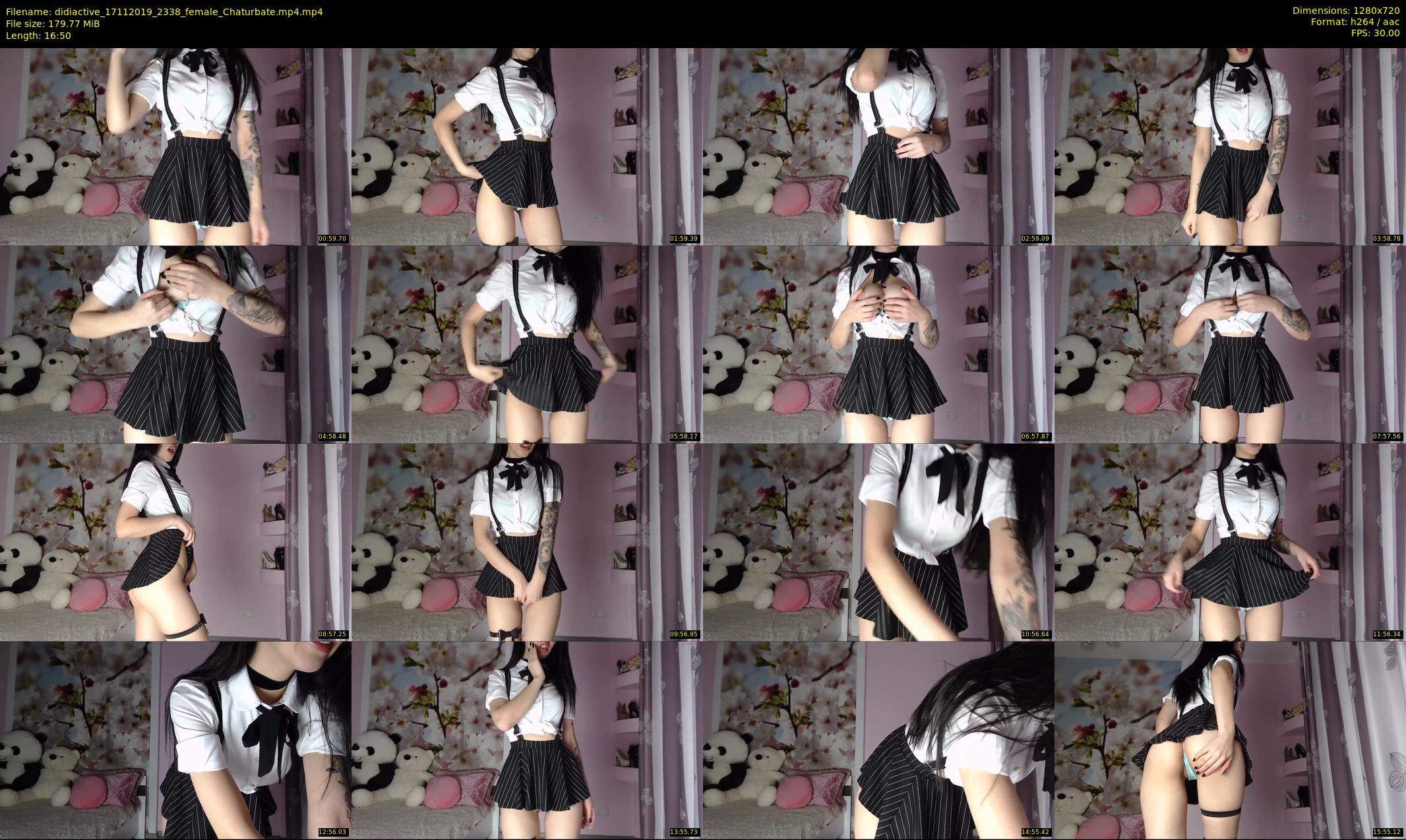 didiactive — 17 minute Chaturbate female cam show recording, 720p, Nov 17, 2019