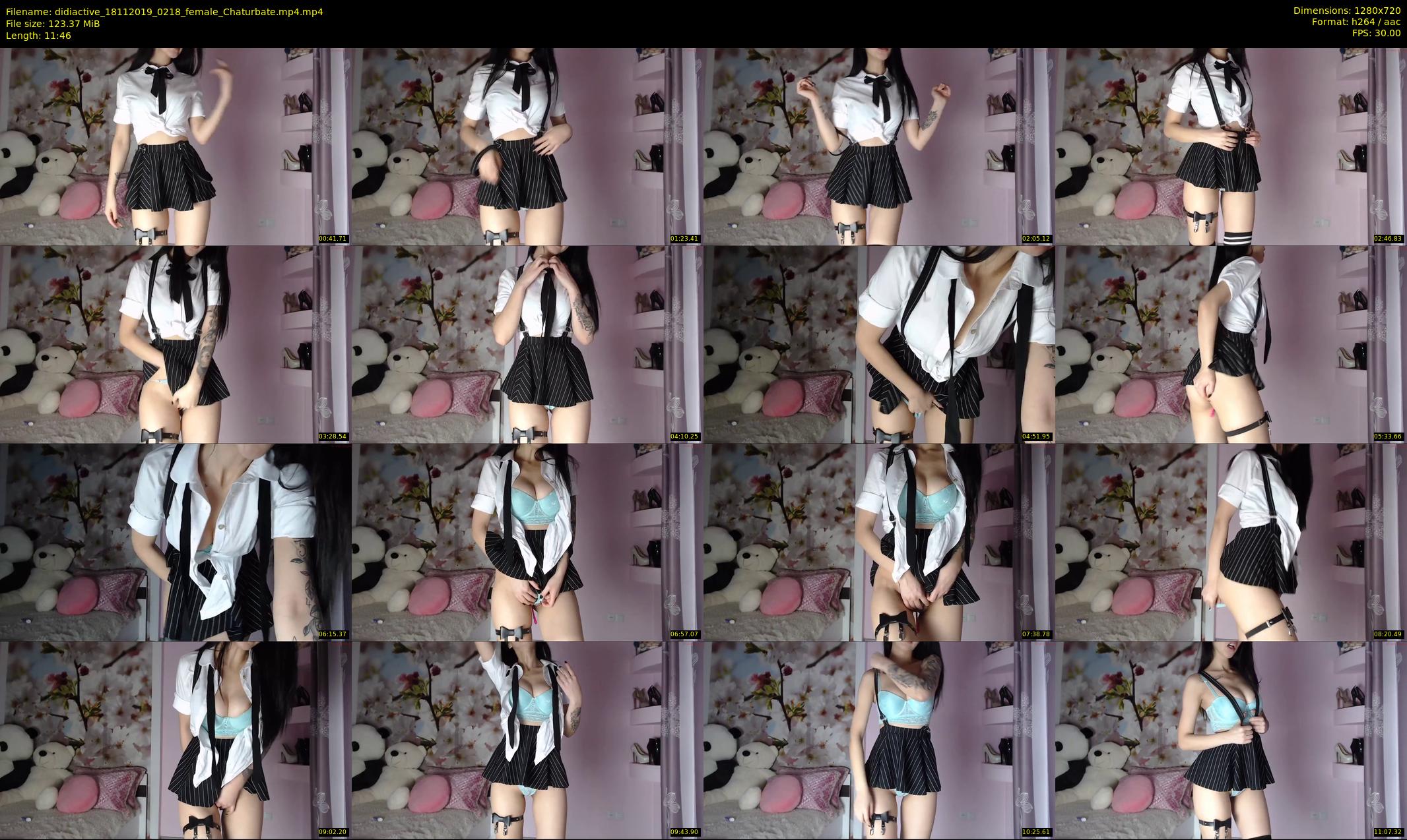 didiactive — 12 minute Chaturbate female cam show recording, 720p, Nov 18, 2019
