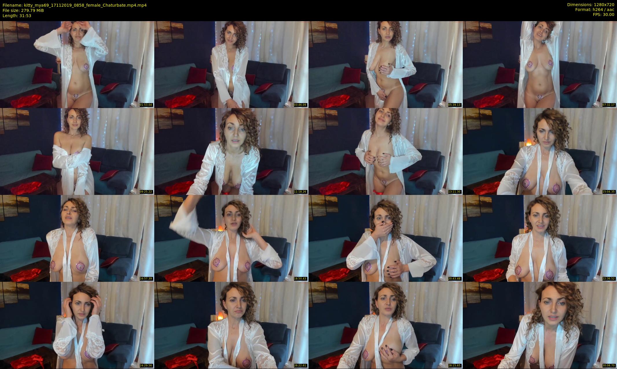 kitty_mya69 — 32 minute Chaturbate female cam show recording, 720p, Nov 17, 2019