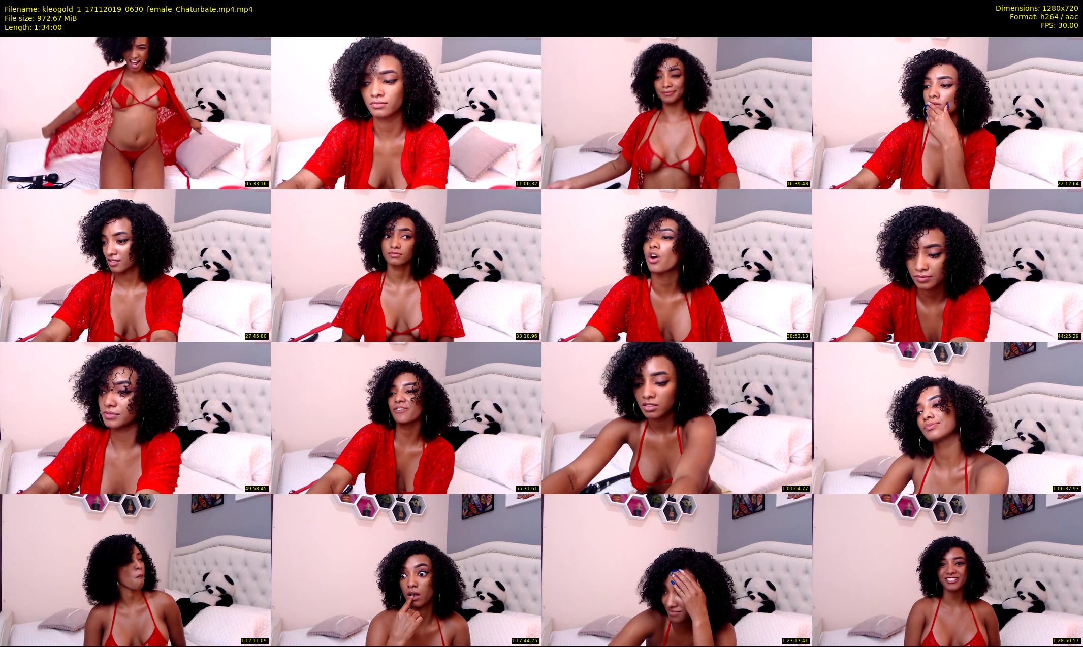 kleogold_1 — 94 minute Chaturbate female cam show recording, 720p, Nov 17, 2019