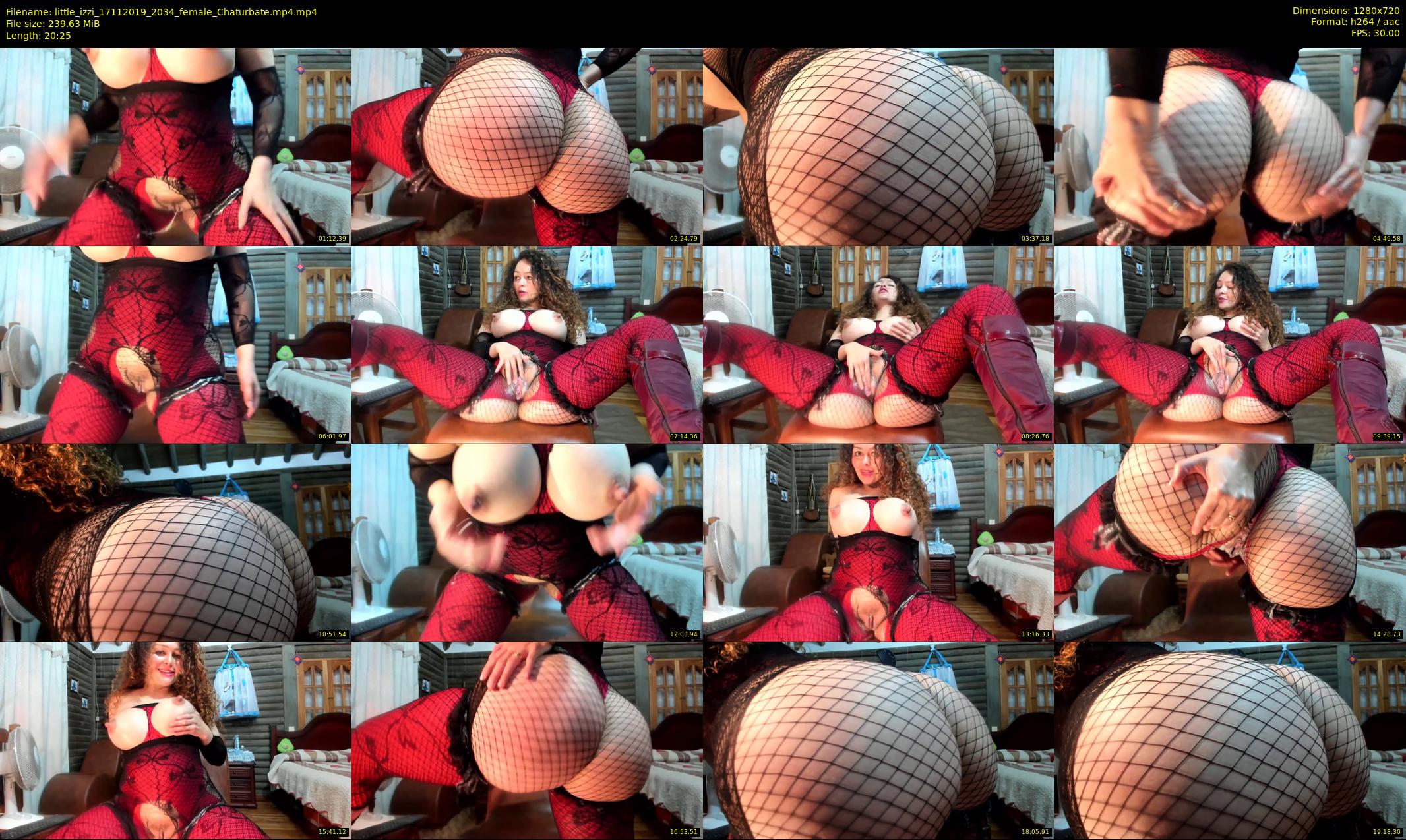 little_izzi — 21 minute Chaturbate female cam show recording, 720p, Nov 17, 2019