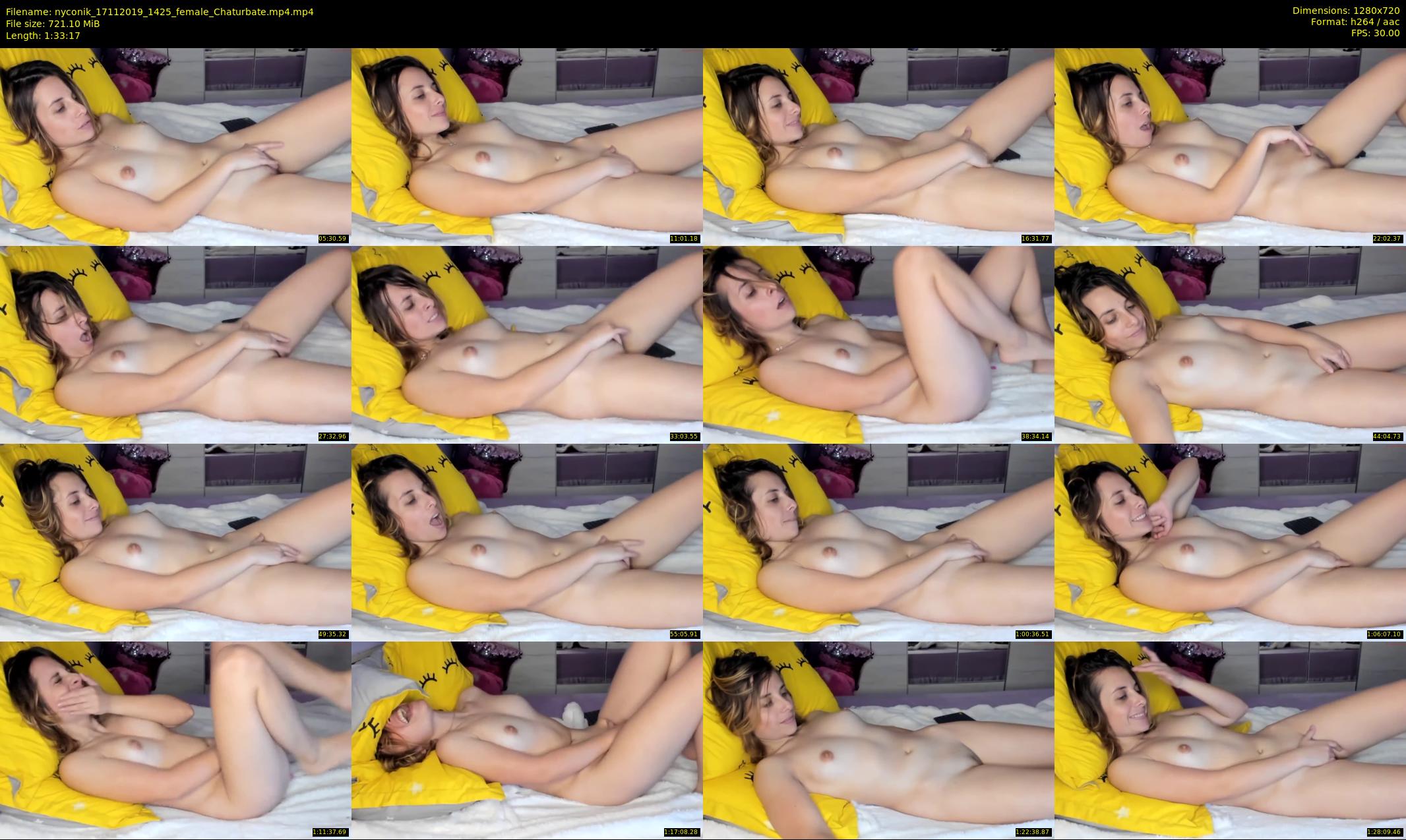 nyconik — 94 minute Chaturbate female cam show recording, 720p, Nov 17, 2019
