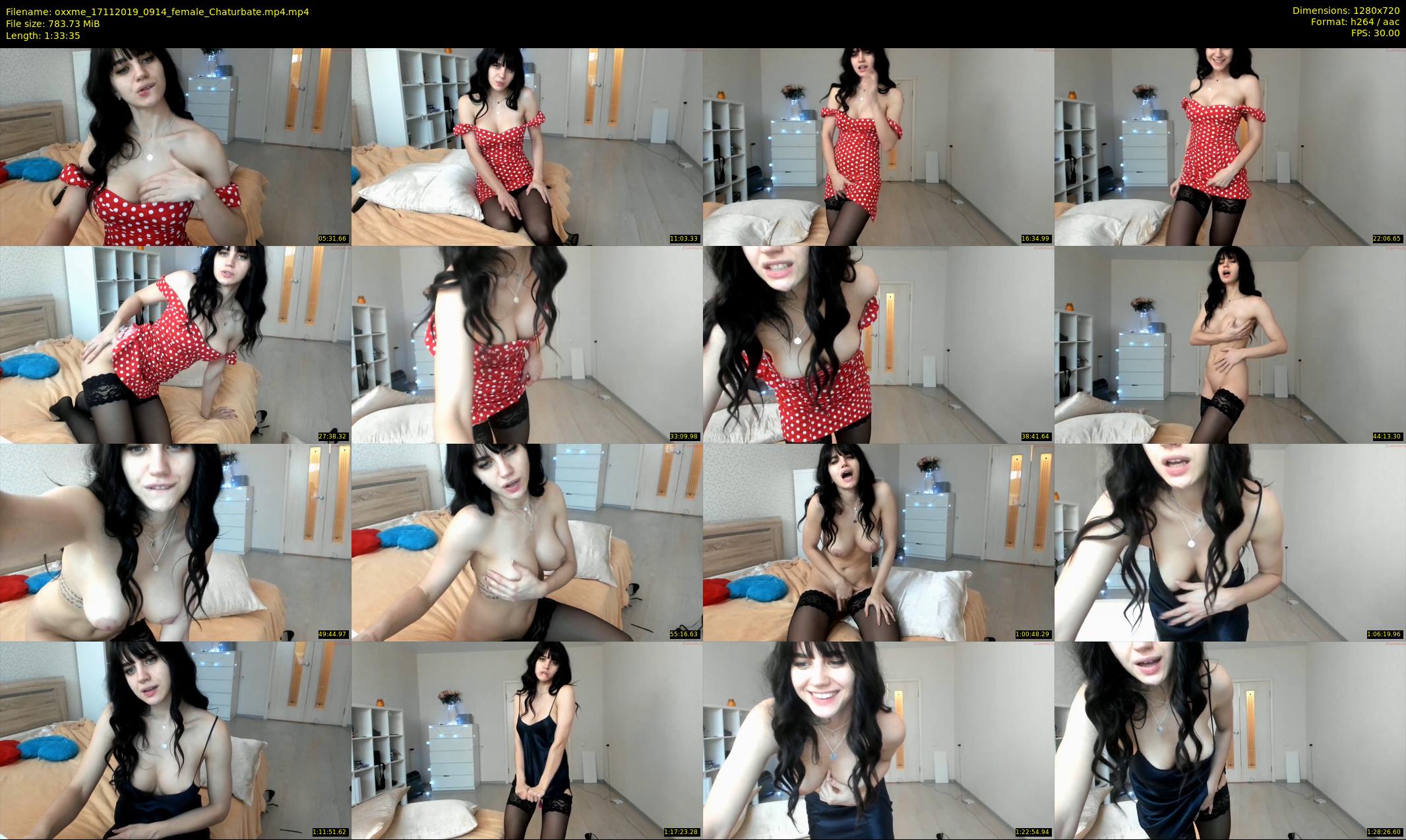 oxxme — 94 minute Chaturbate female cam show recording, 720p, Nov 17, 2019