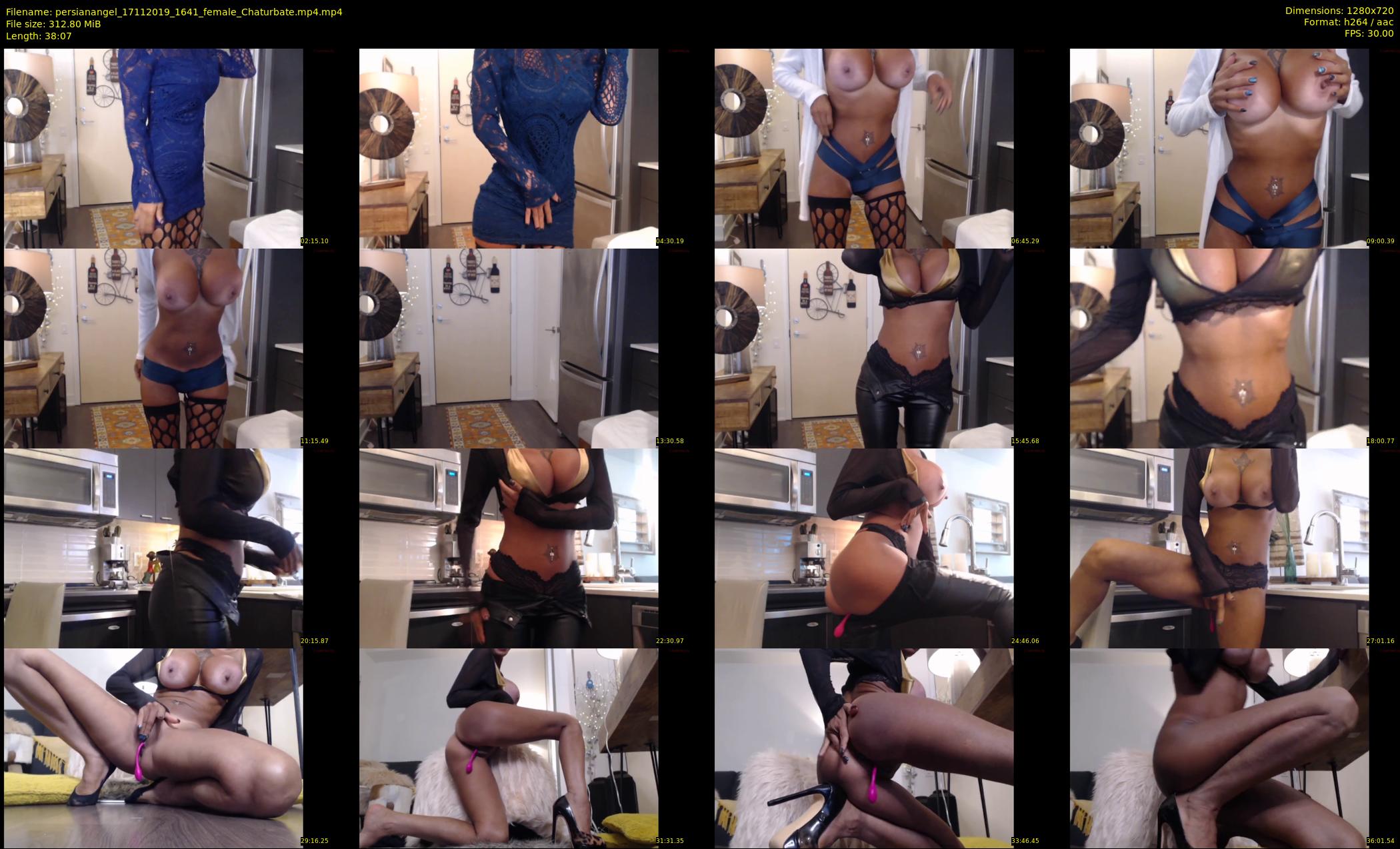 persianangel — 39 minute Chaturbate female cam show recording, 720p, Nov 17, 2019