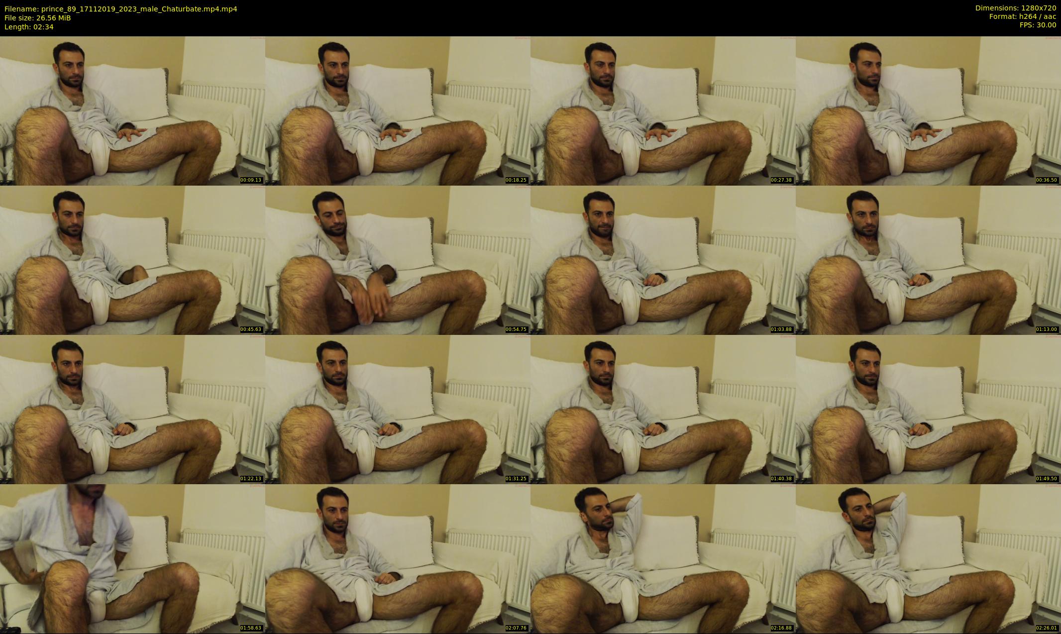 prince_89 — 3 minute Chaturbate male cam show recording, 720p, Nov 17, 2019