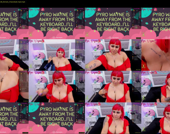 pyrowayne — 112 minute Chaturbate female cam show recording, 720p, Nov 18, 2019