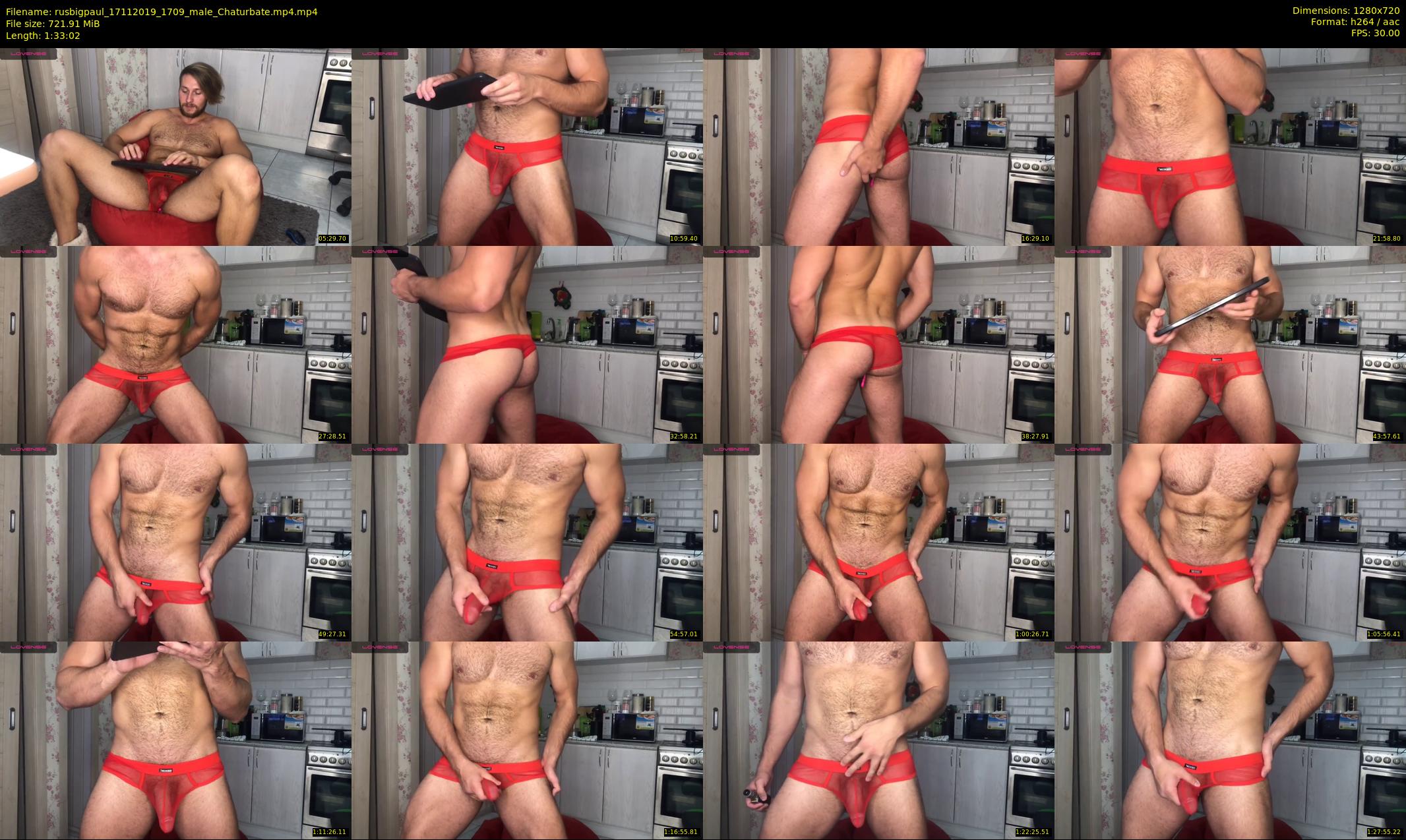 rusbigpaul — 94 minute Chaturbate male cam show recording, 720p, Nov 17, 2019