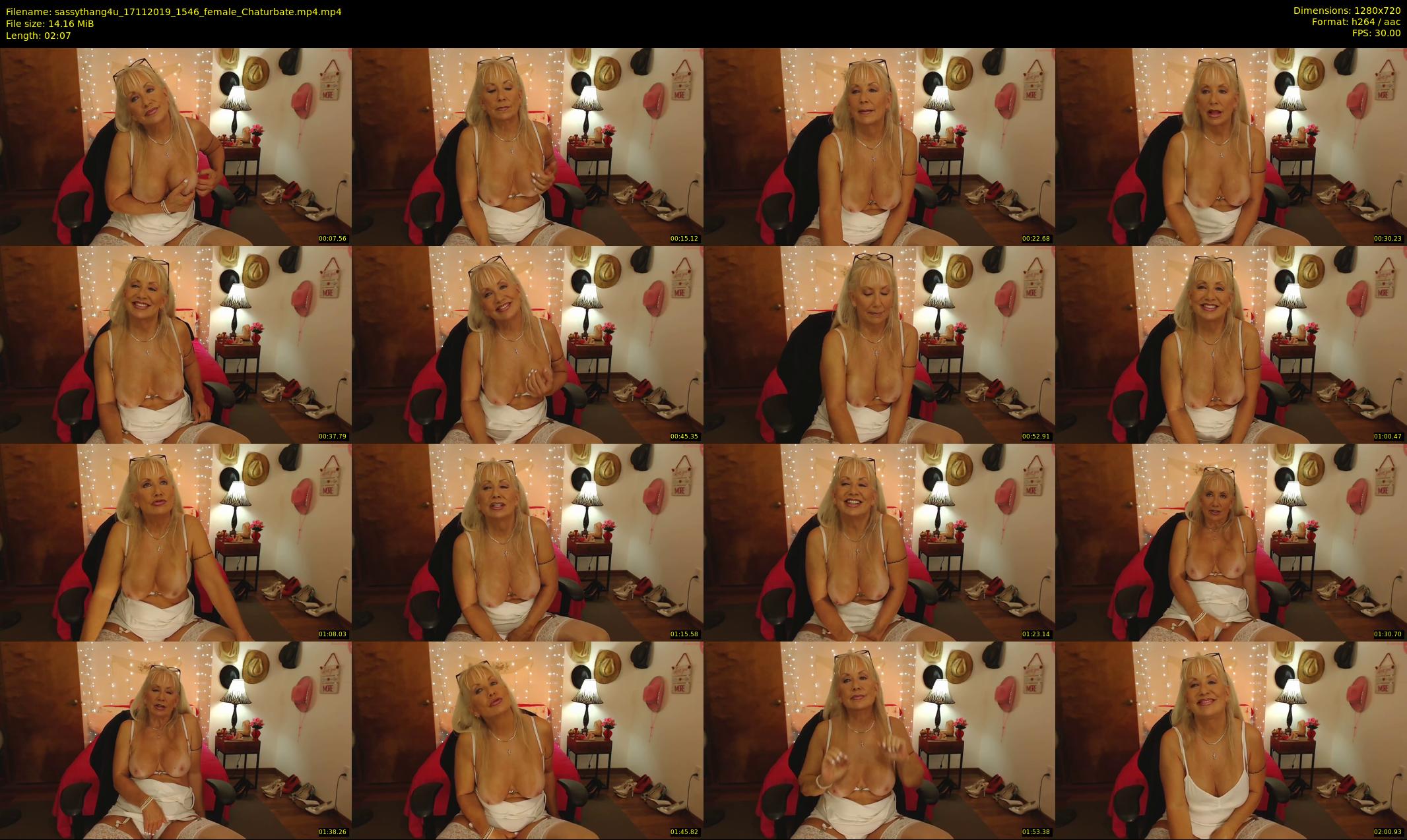 sassythang4u — 3 minute Chaturbate female cam show recording, 720p, Nov 17, 2019