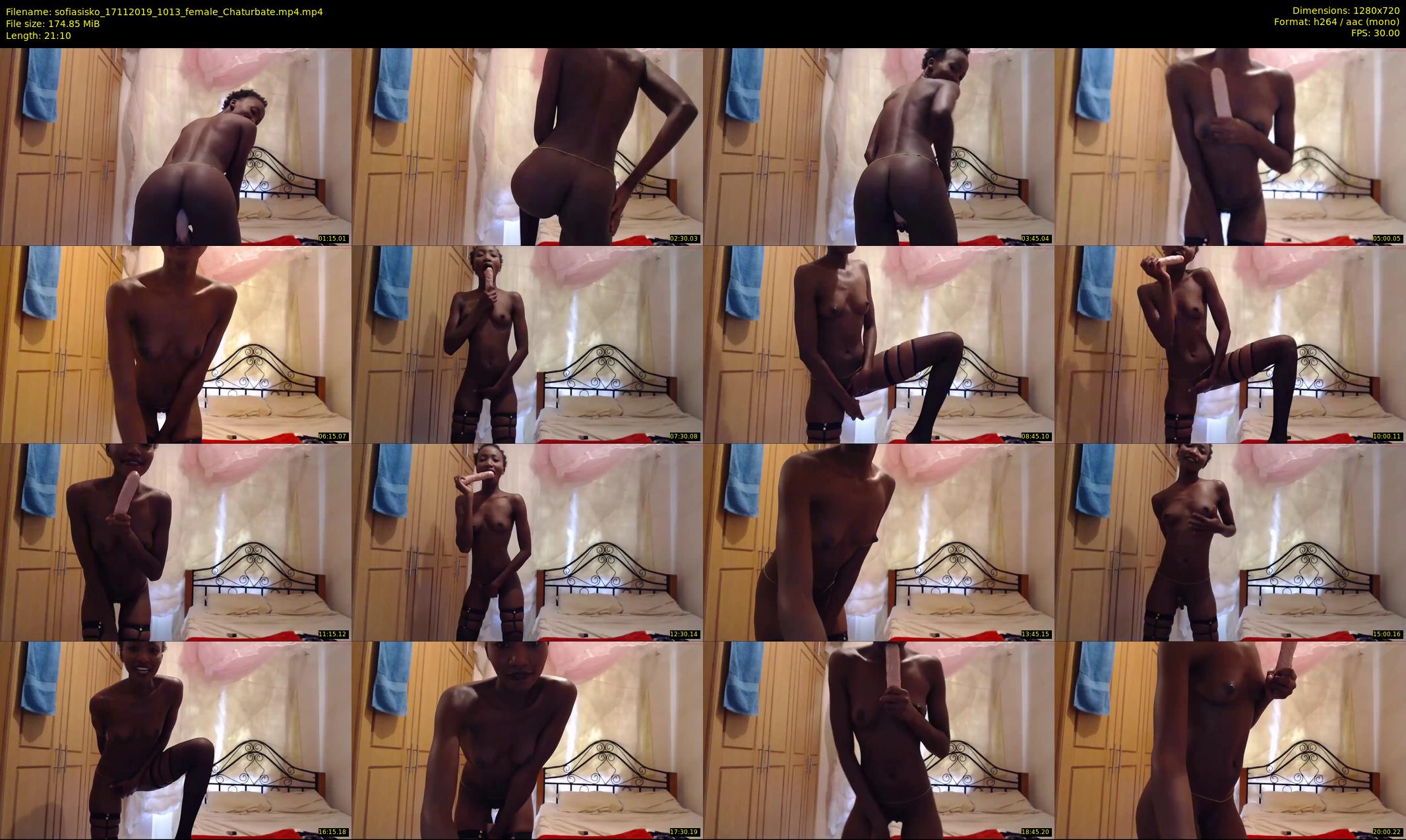 sofiasisko — 22 minute Chaturbate female cam show recording, 720p, Nov 17, 2019
