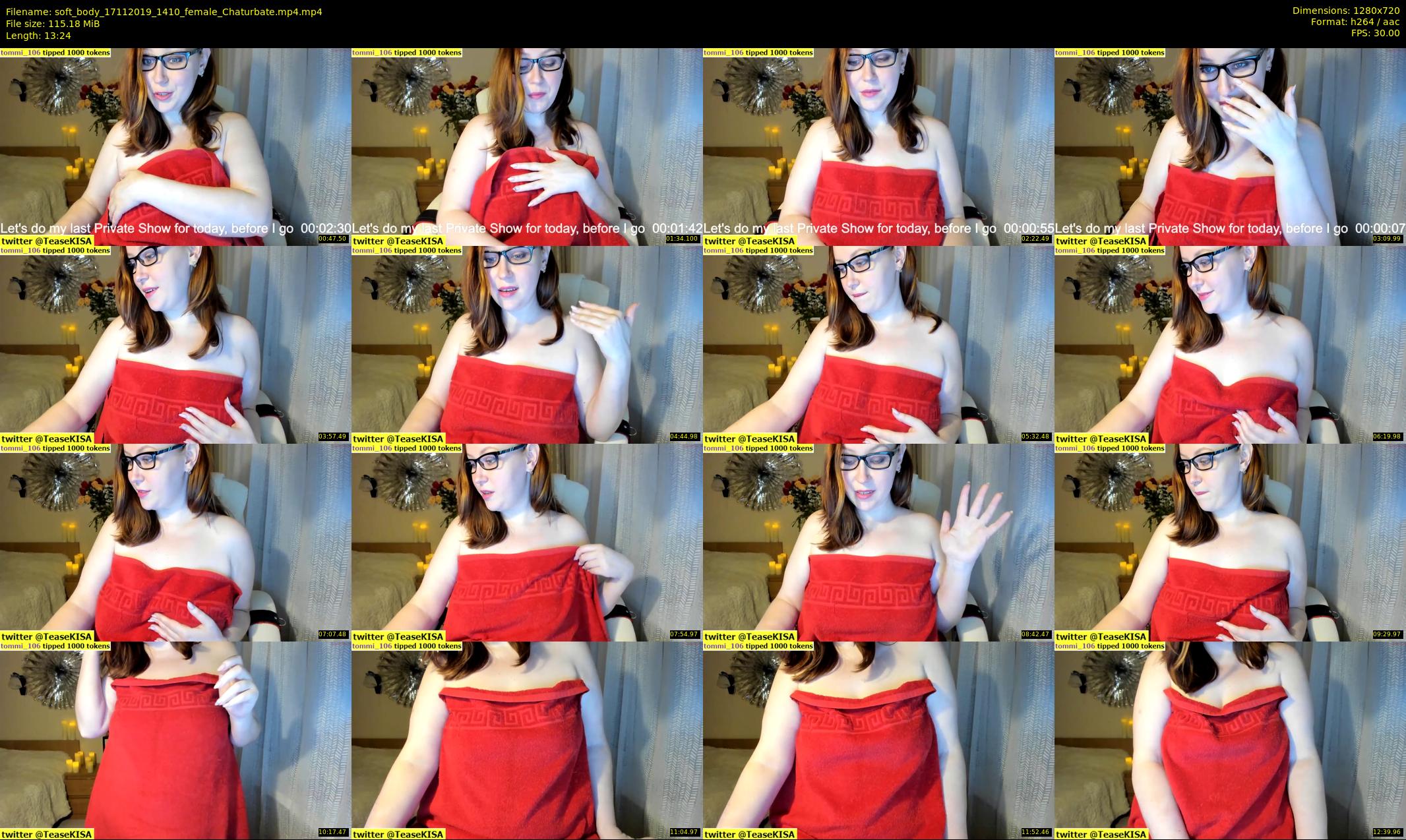 soft_body — 14 minute Chaturbate female cam show recording, 720p, Nov 17, 2019