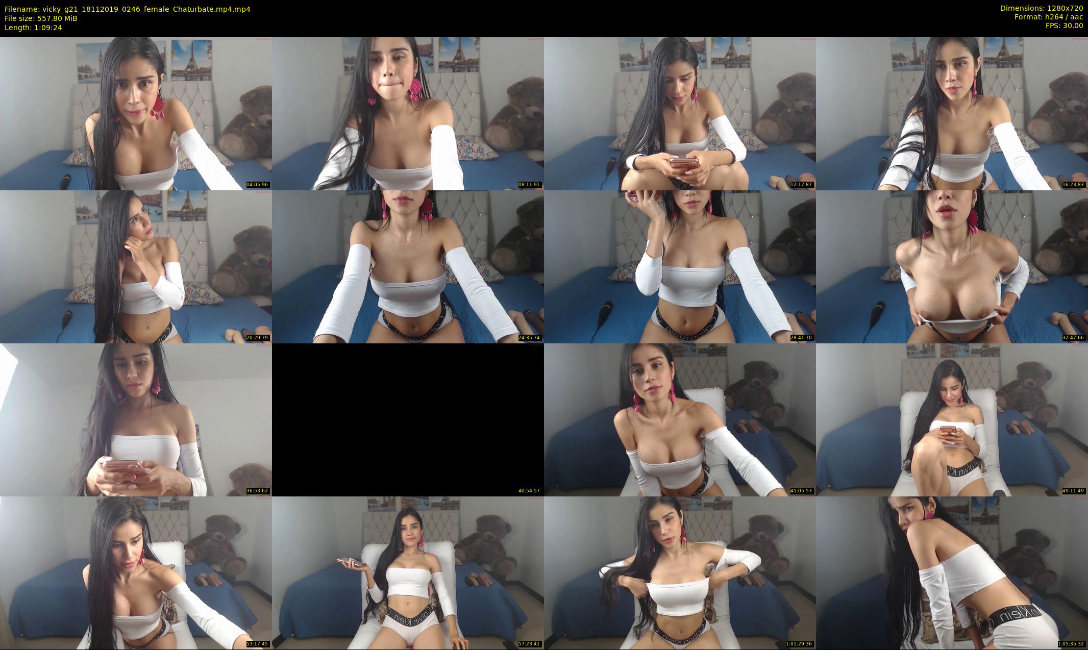 vicky_g21 — 70 minute Chaturbate female cam show recording, 720p, Nov 18, 2019