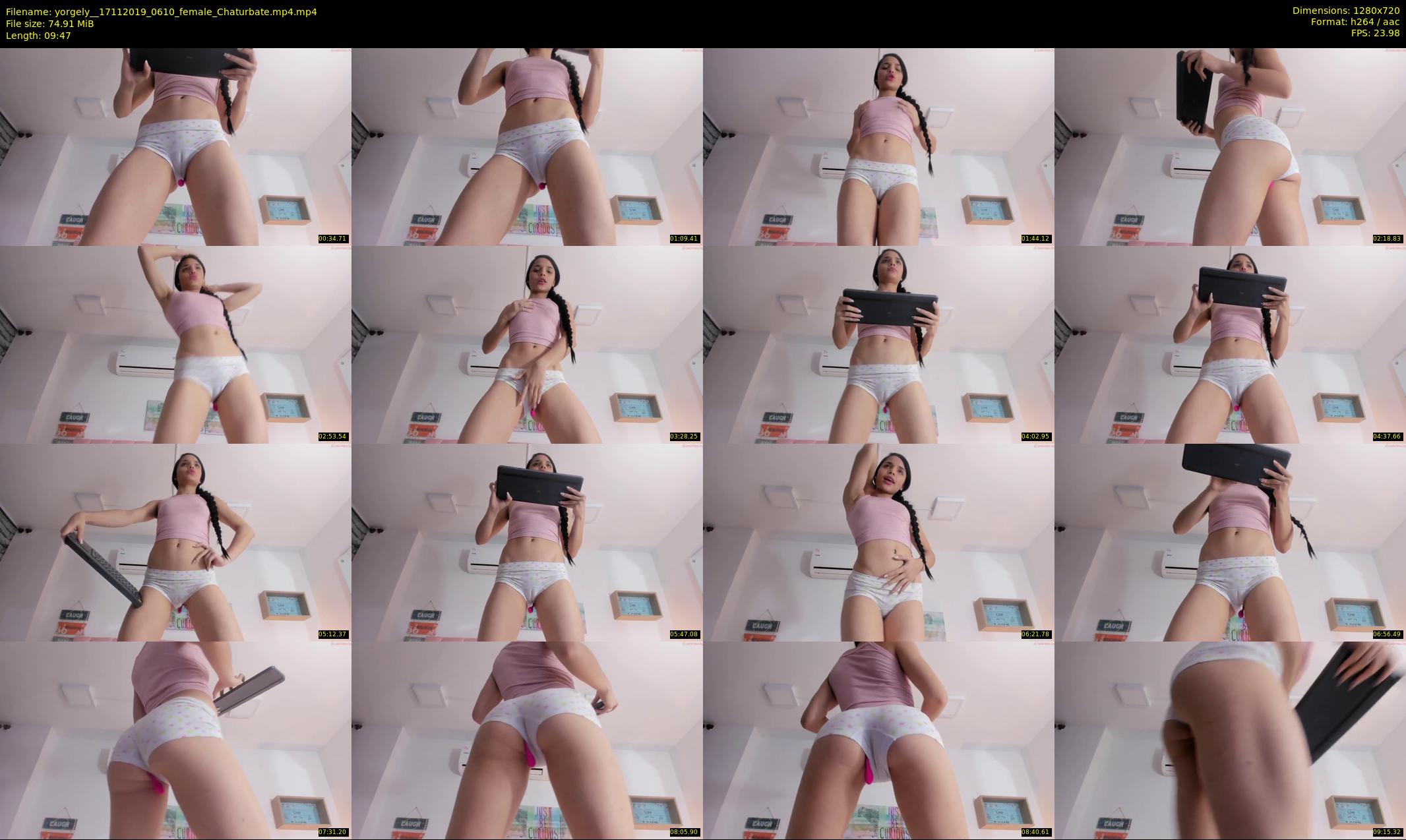 yorgely_ — 10 minute Chaturbate female cam show recording, 720p, Nov 17, 2019