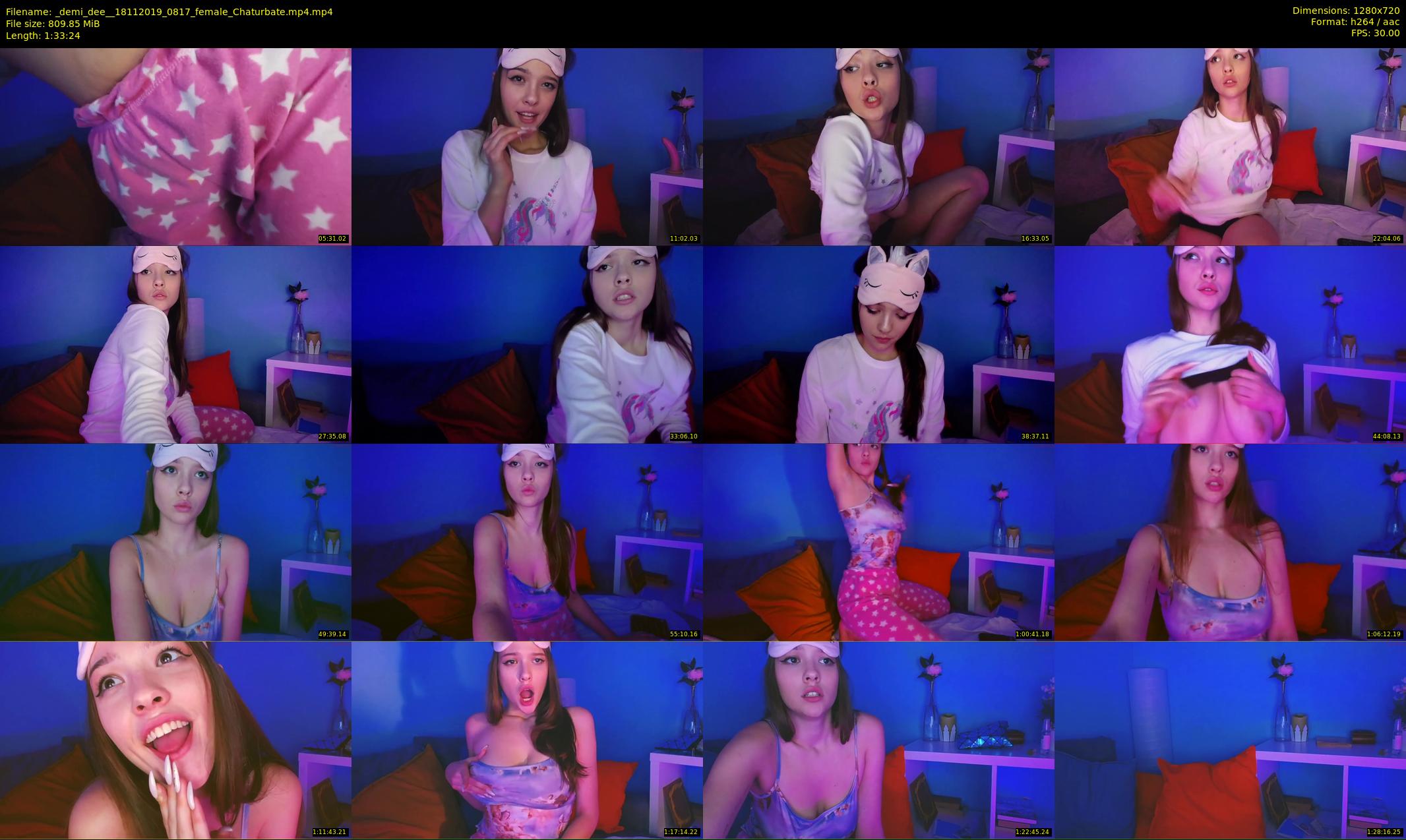 _demi_dee_ — 94 minute Chaturbate female cam show recording, 720p, Nov 18, 2019