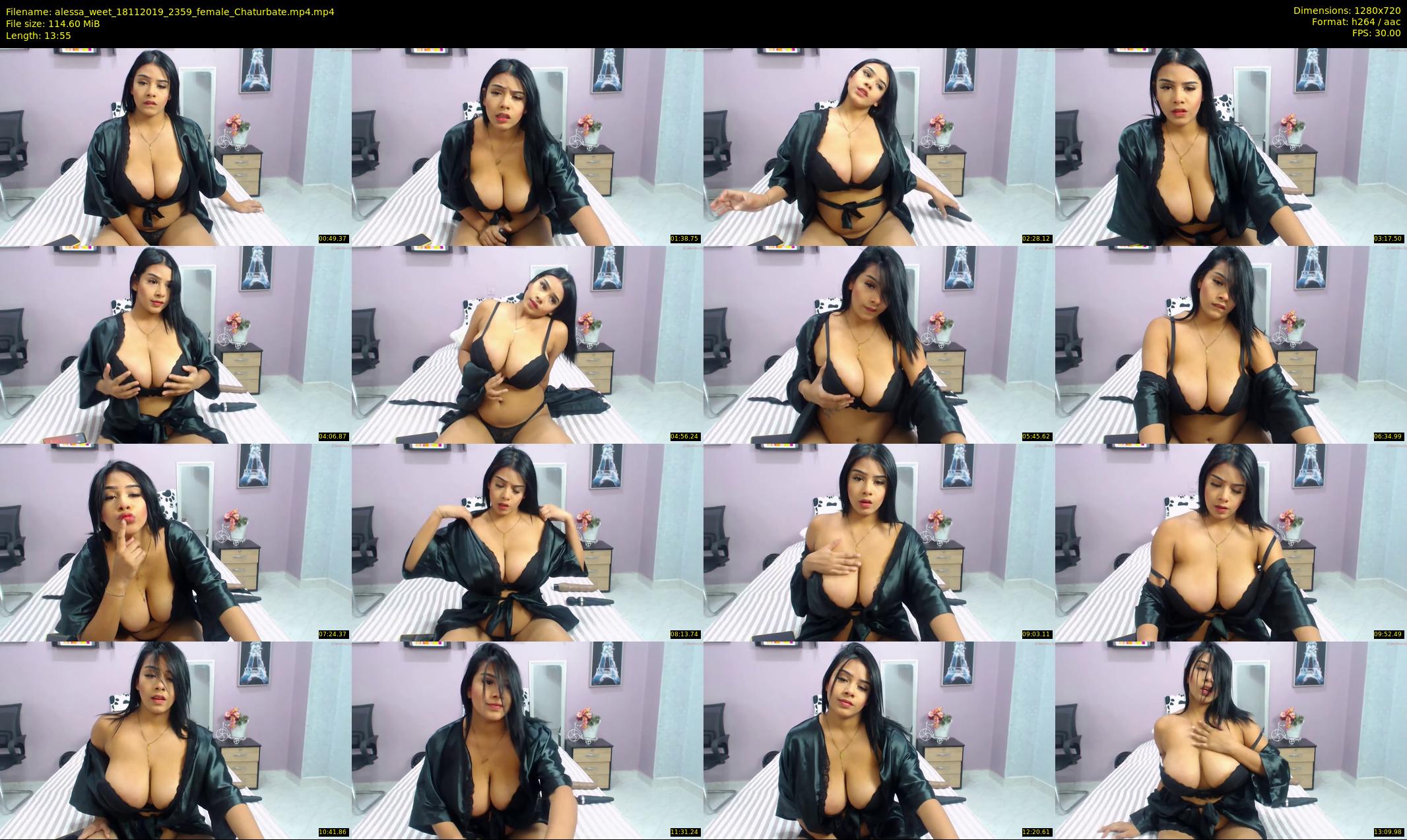 alessa_weet — 14 minute Chaturbate female cam show recording, 720p, Nov 18, 2019