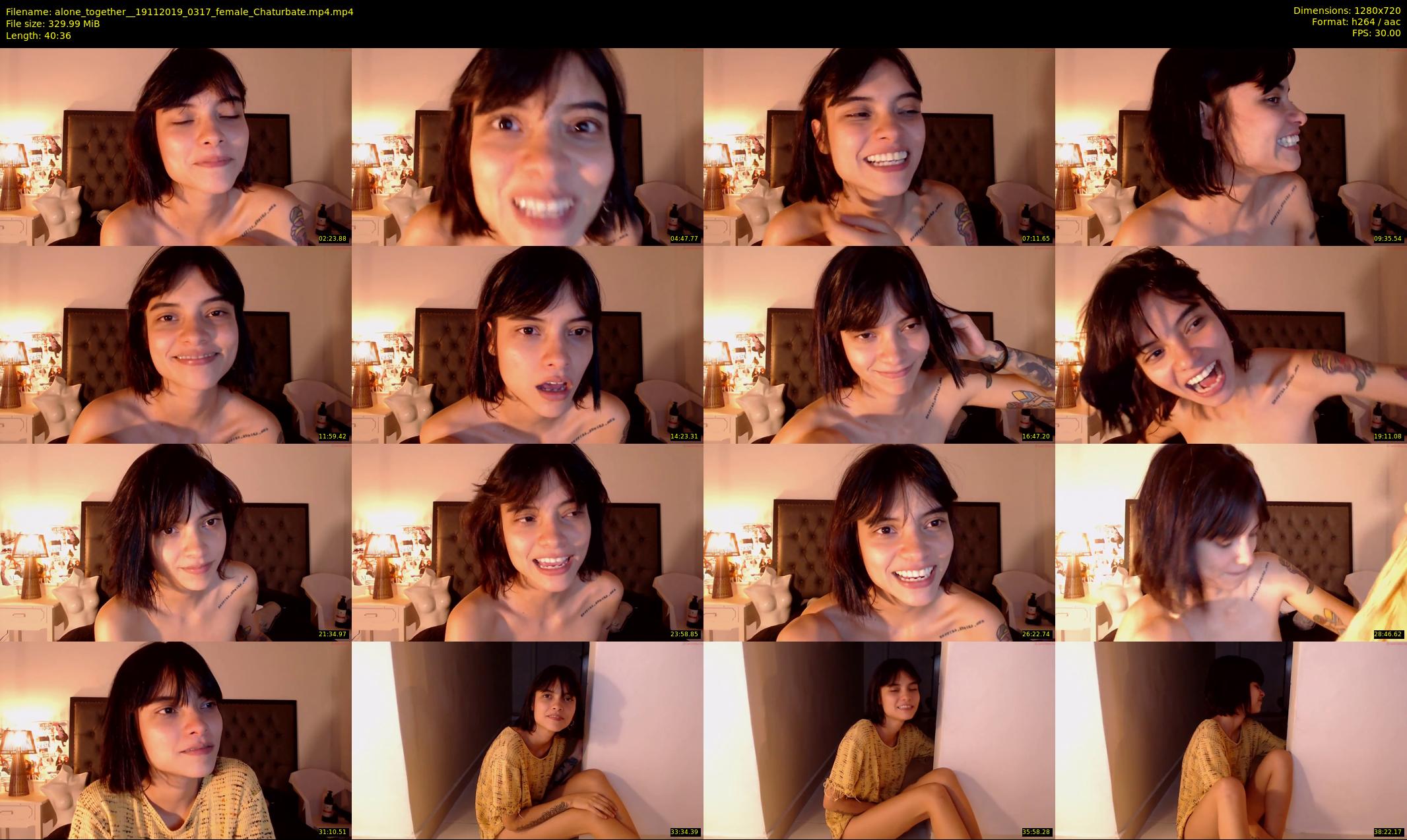 alone_together_ — 41 minute Chaturbate female cam show recording, 720p, Nov 19, 2019