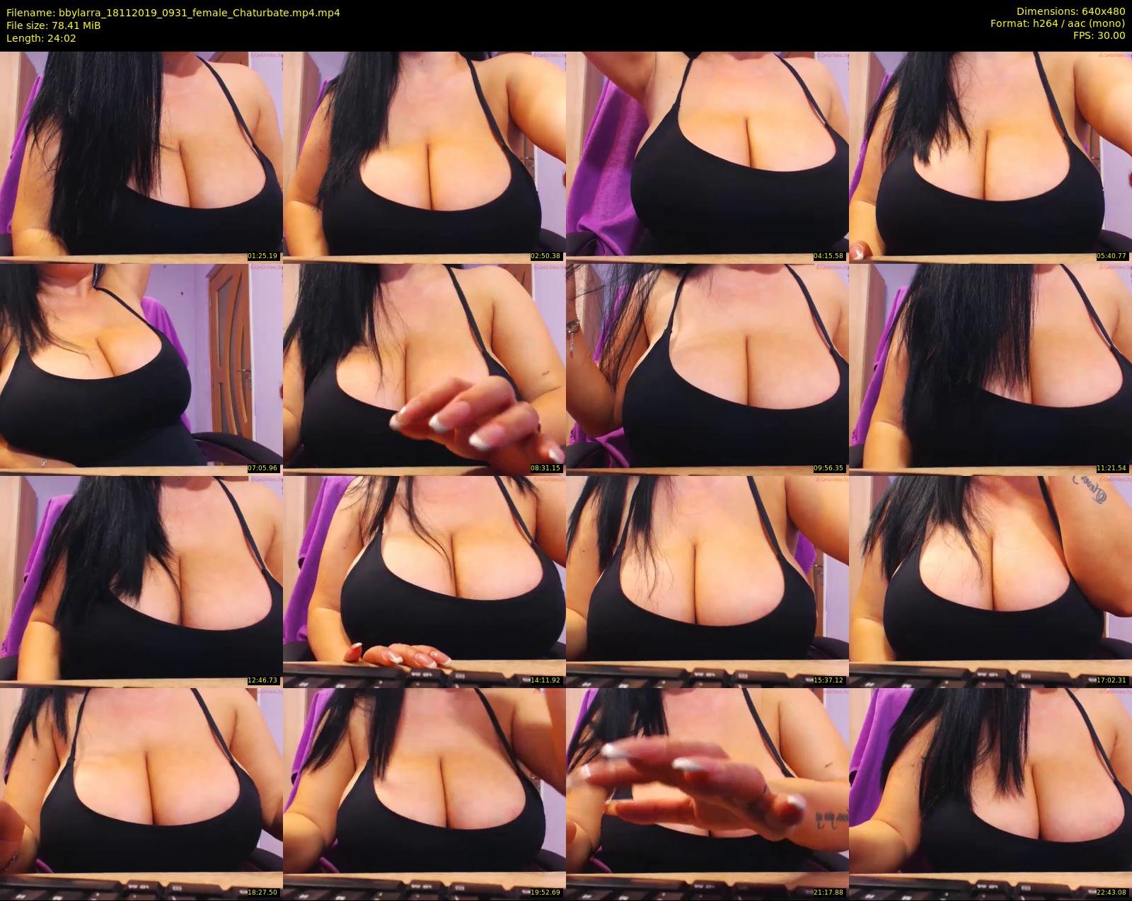 bbylarra — 25 minute Chaturbate couple cam show recording, 480p, Nov 18, 2019