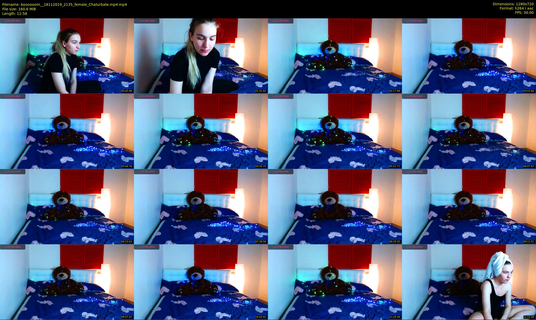 boooooom_ — 13 minute Chaturbate female cam show recording, 720p, Nov 18, 2019