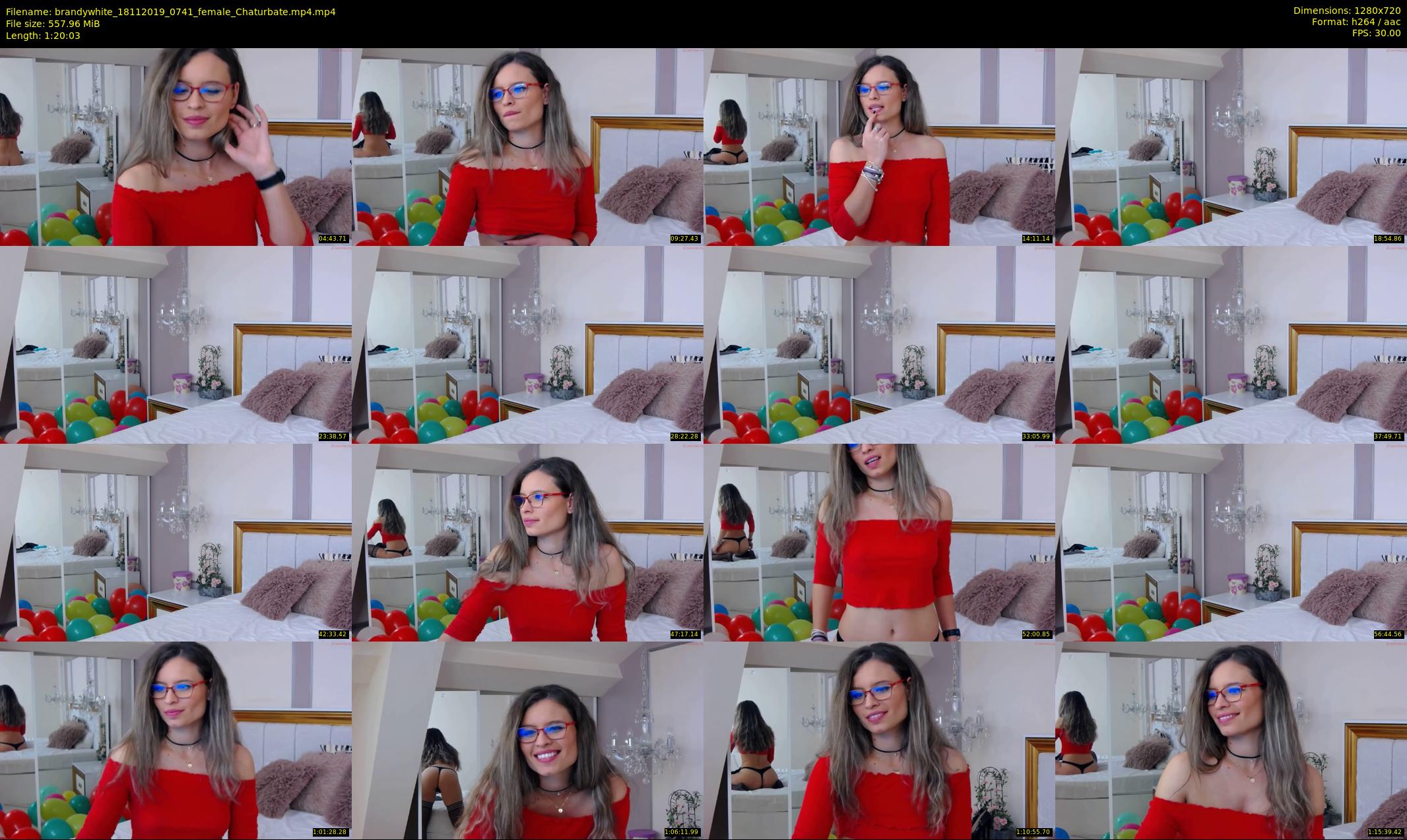 brandywhite — 81 minute Chaturbate female cam show recording, 720p, Nov 18, 2019