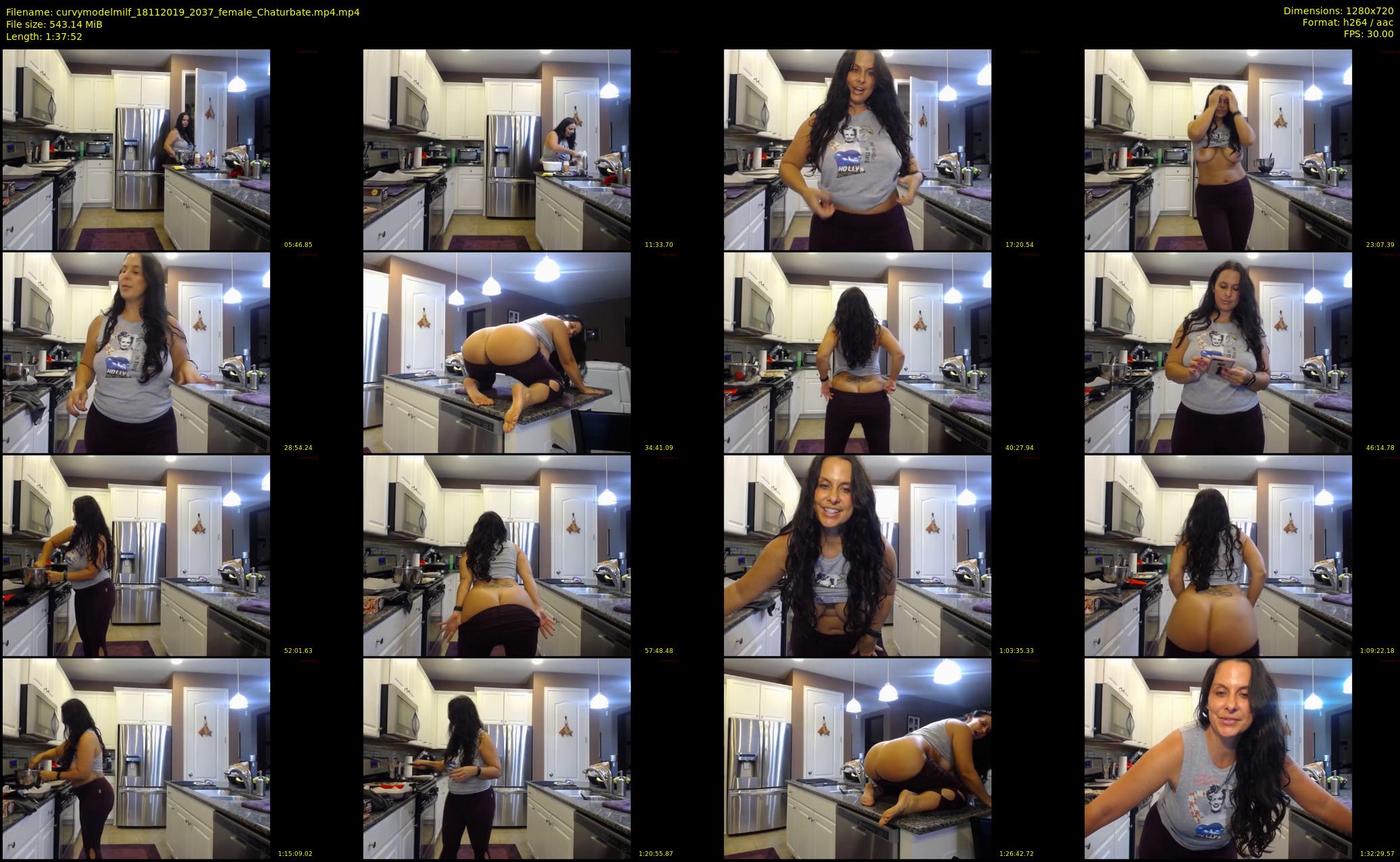 curvymodelmilf — 98 minute Chaturbate female cam show recording, 720p, Nov 18, 2019