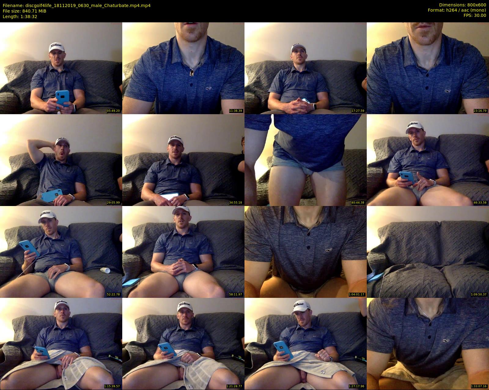 discgolf4life — 99 minute Chaturbate male cam show recording, 480p, Nov 18, 2019