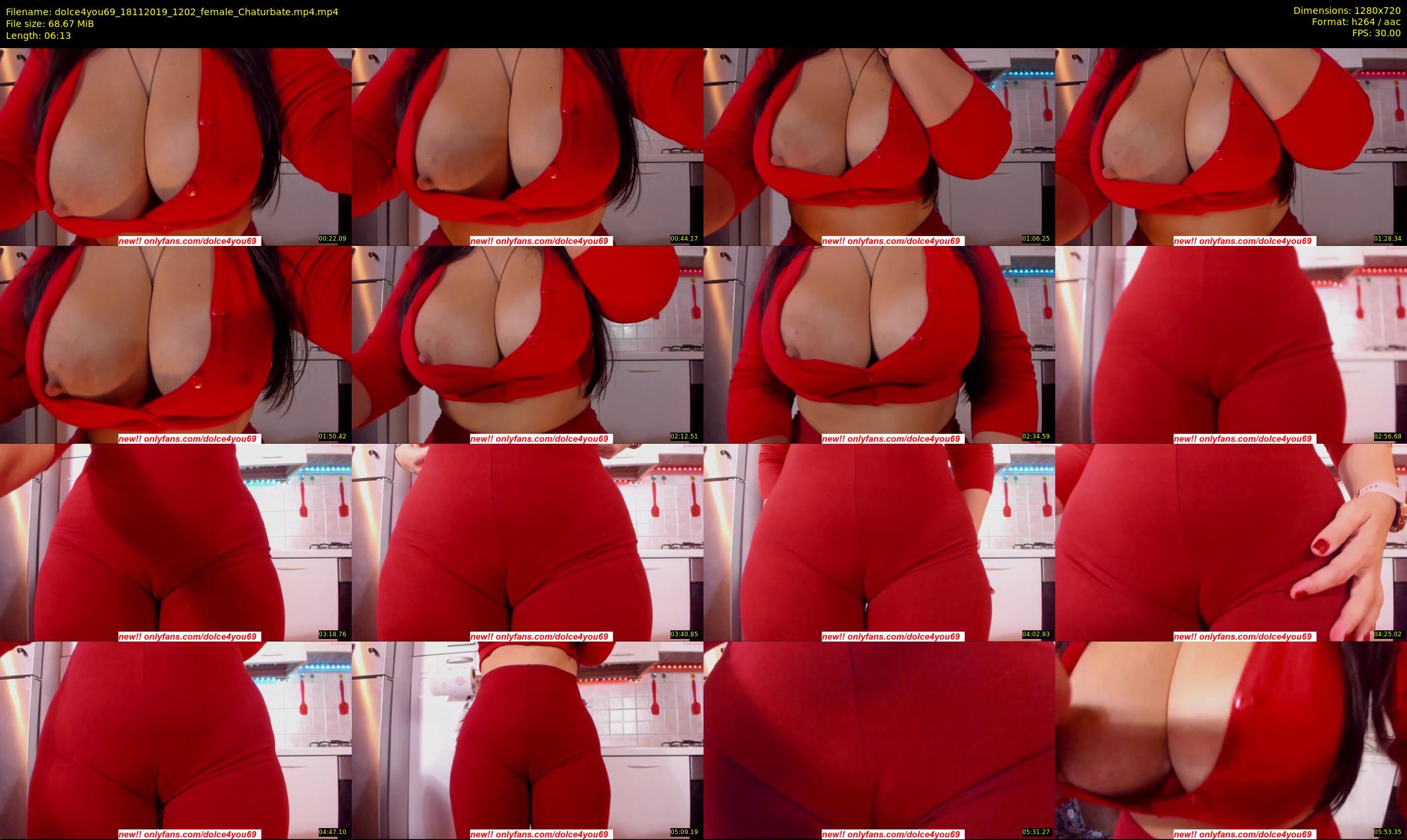 dolce4you69 — 7 minute Chaturbate female cam show recording, 720p, Nov 18, 2019