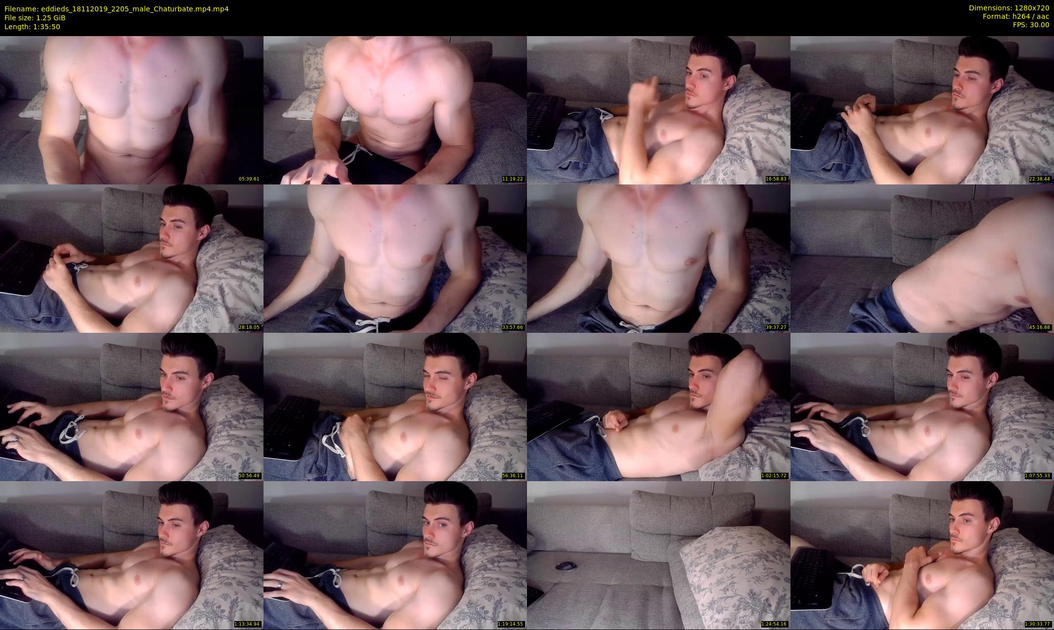 eddieds — 96 minute Chaturbate male cam show recording, 720p, Nov 18, 2019