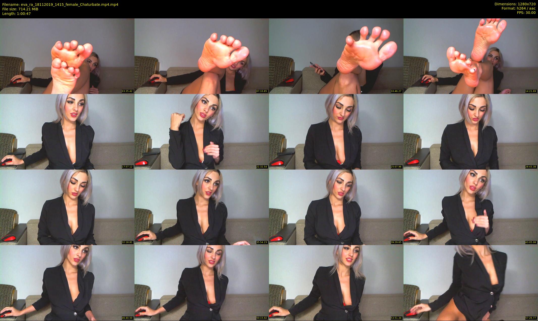 eva_ra — 61 minute Chaturbate female cam show recording, 720p, Nov 18, 2019