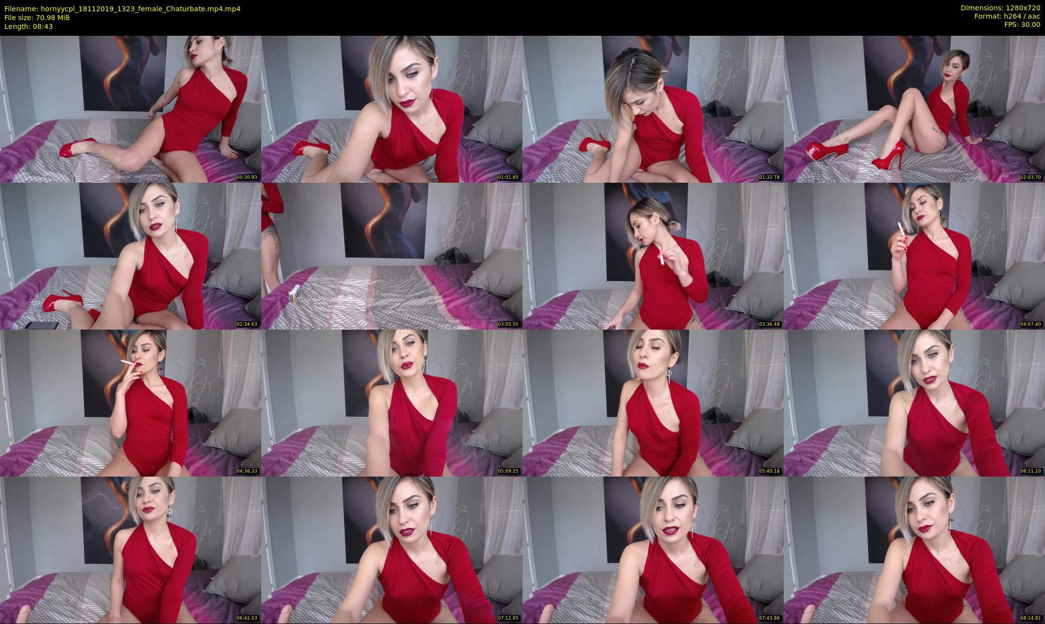 hornyycpl — 9 minute Chaturbate couple cam show recording, 720p, Nov 18, 2019