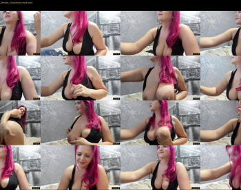 hotvany — 90 minute Chaturbate female cam show recording, 720p, Nov 18, 2019