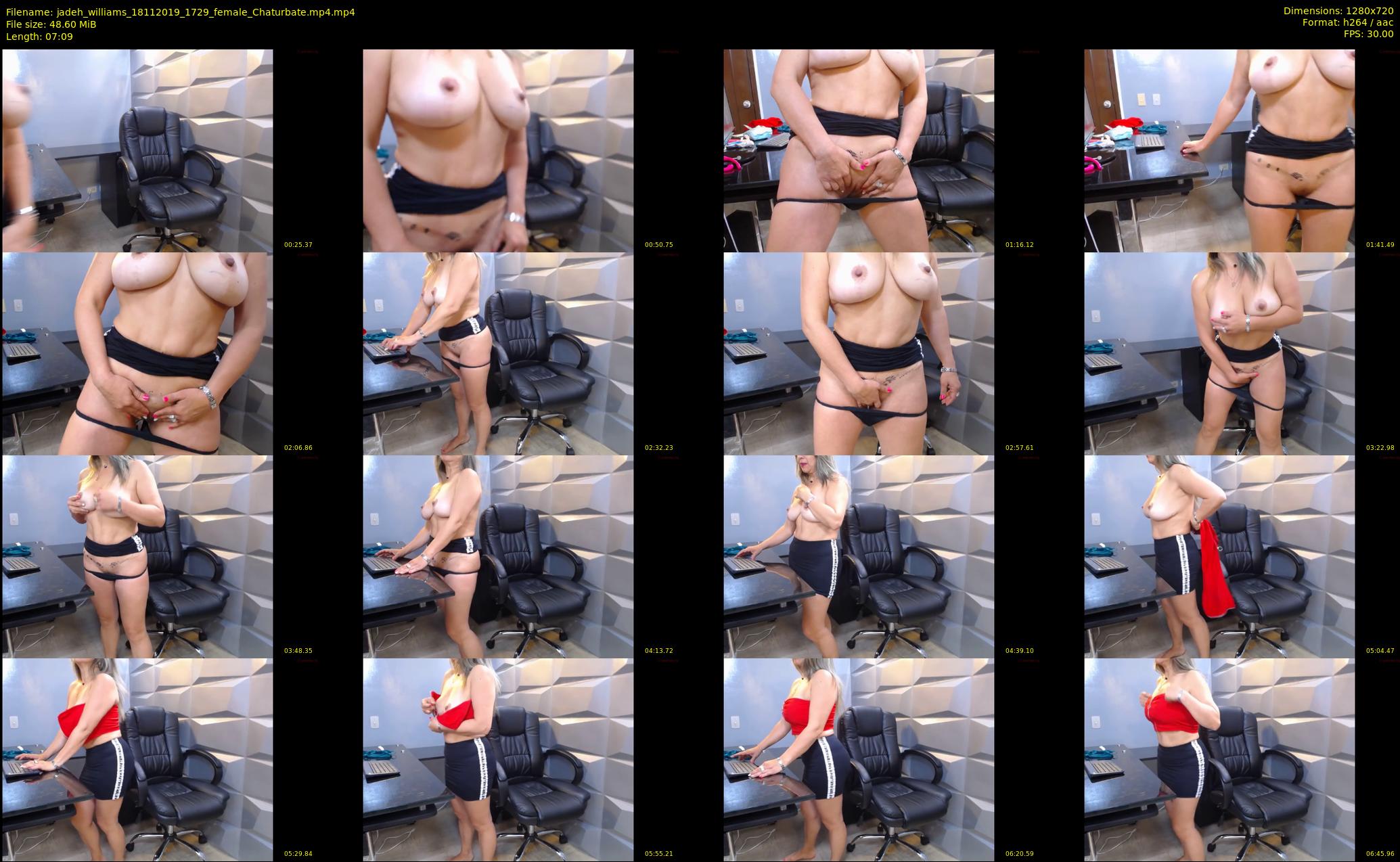 jadeh_williams — 8 minute Chaturbate female cam show recording, 720p, Nov 18, 2019