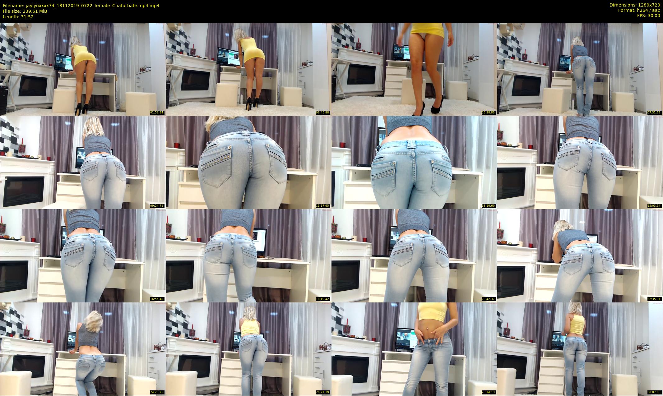 jaylynxxxx74 — 32 minute Chaturbate female cam show recording, 720p, Nov 18, 2019