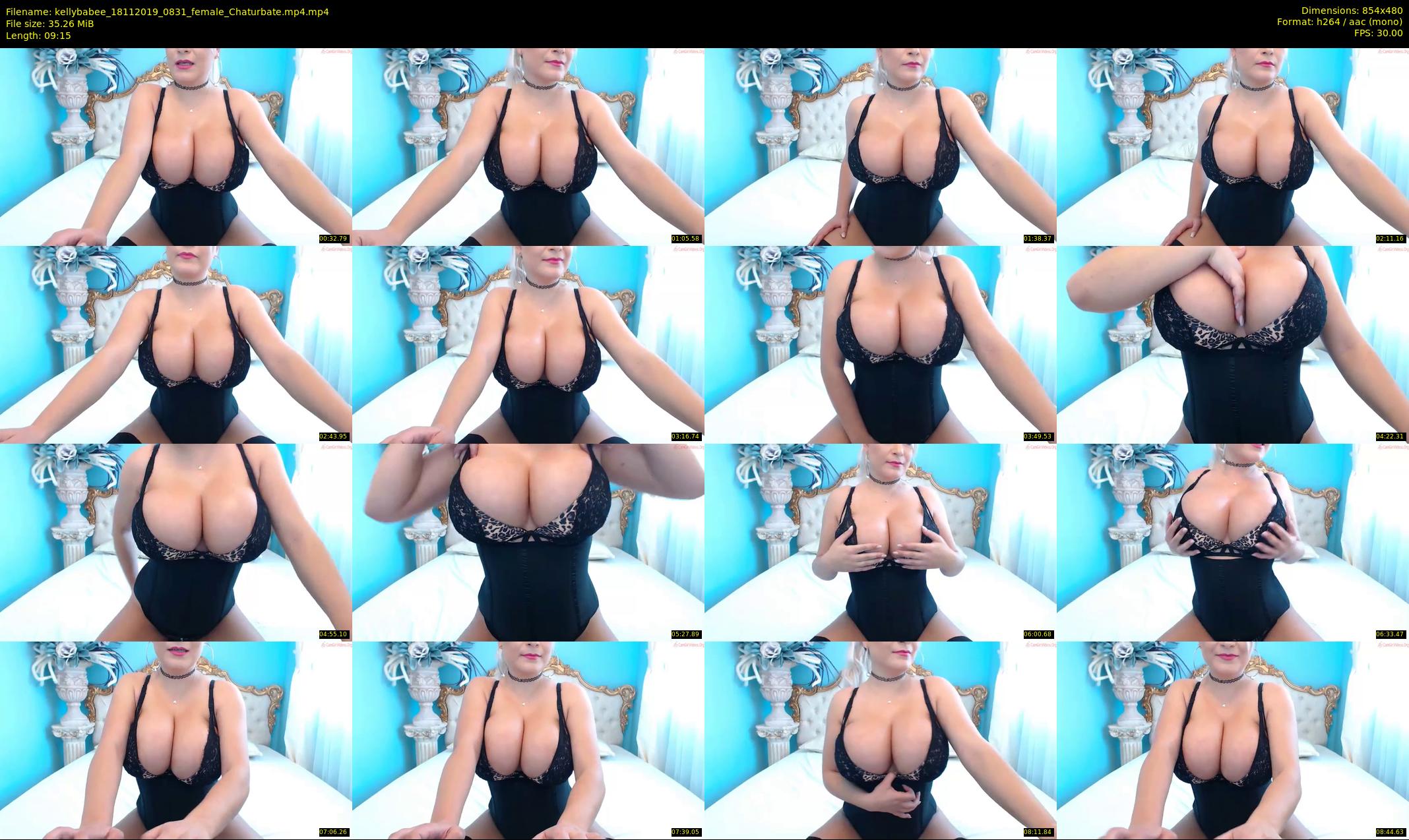 kellybabee — 10 minute Chaturbate female cam show recording, 480p, Nov 18, 2019