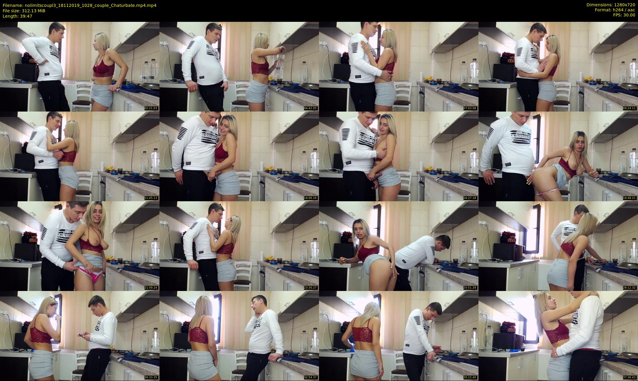 nolimitscoupl3 — 40 minute Chaturbate couple cam show recording, 720p, Nov 18, 2019
