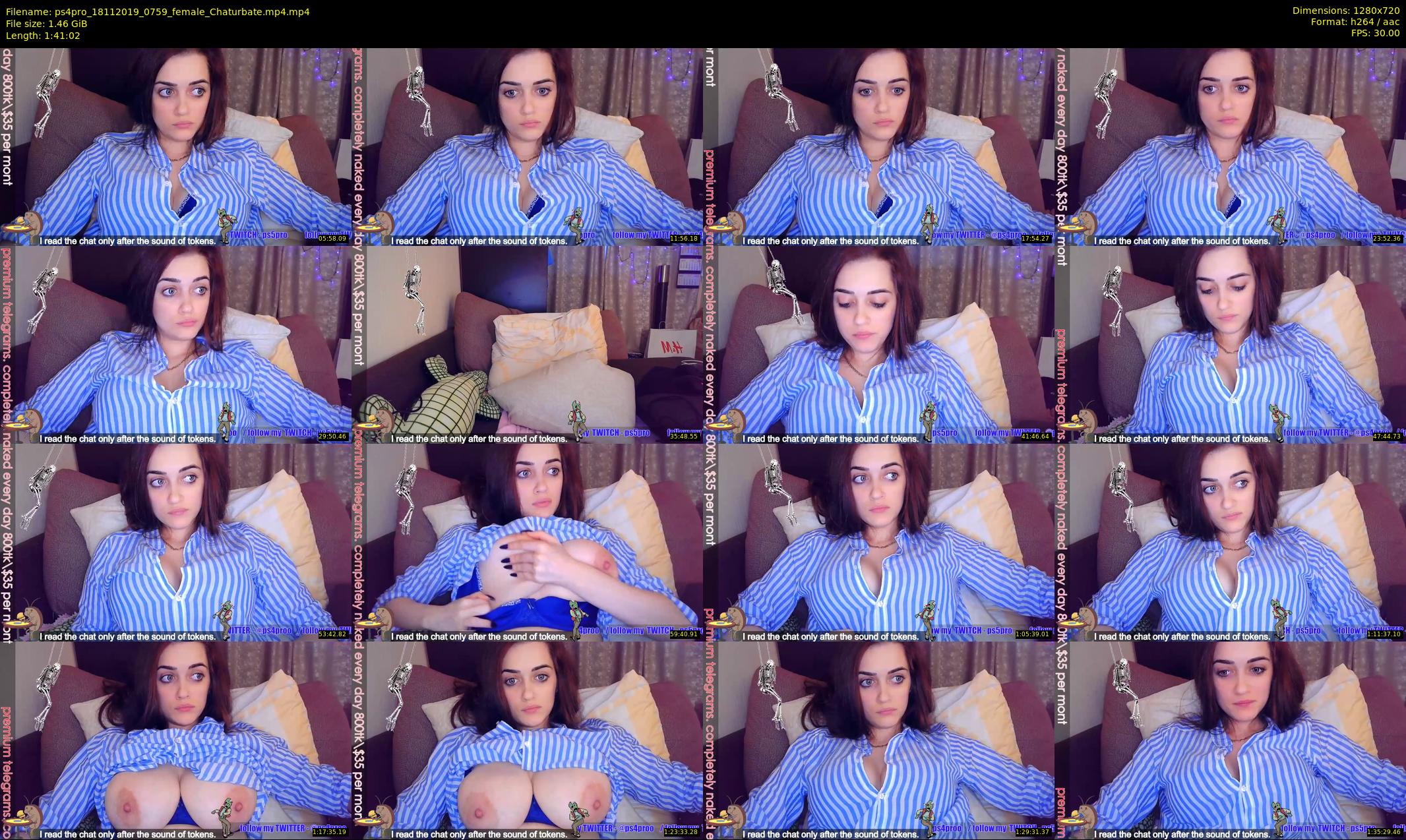 ps4pro — 102 minute Chaturbate female cam show recording, 720p, Nov 18, 2019