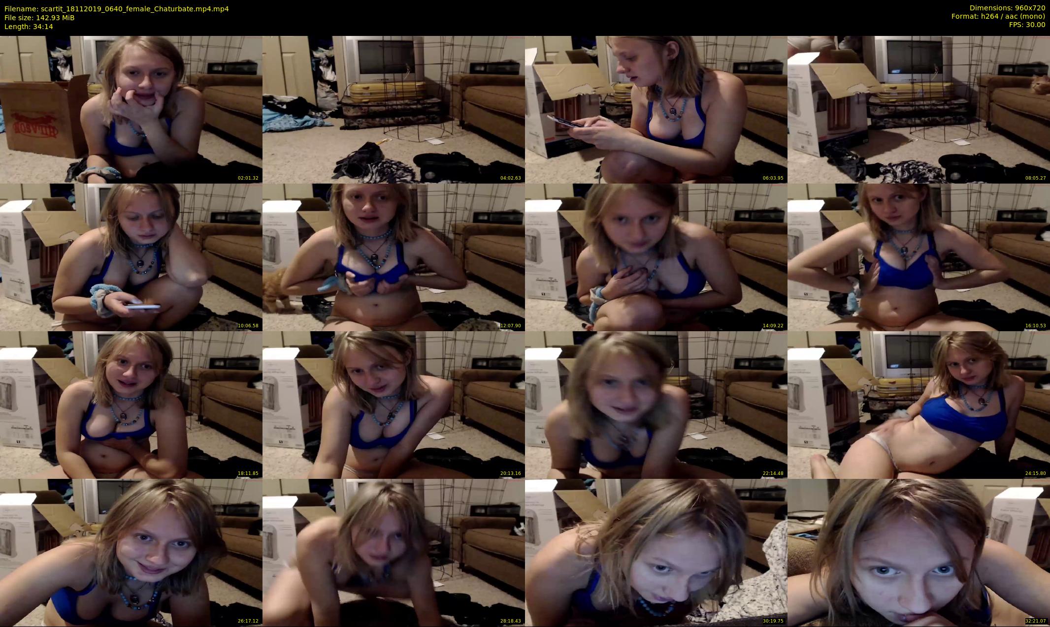 scartit — 35 minute Chaturbate female cam show recording, 720p, Nov 18, 2019