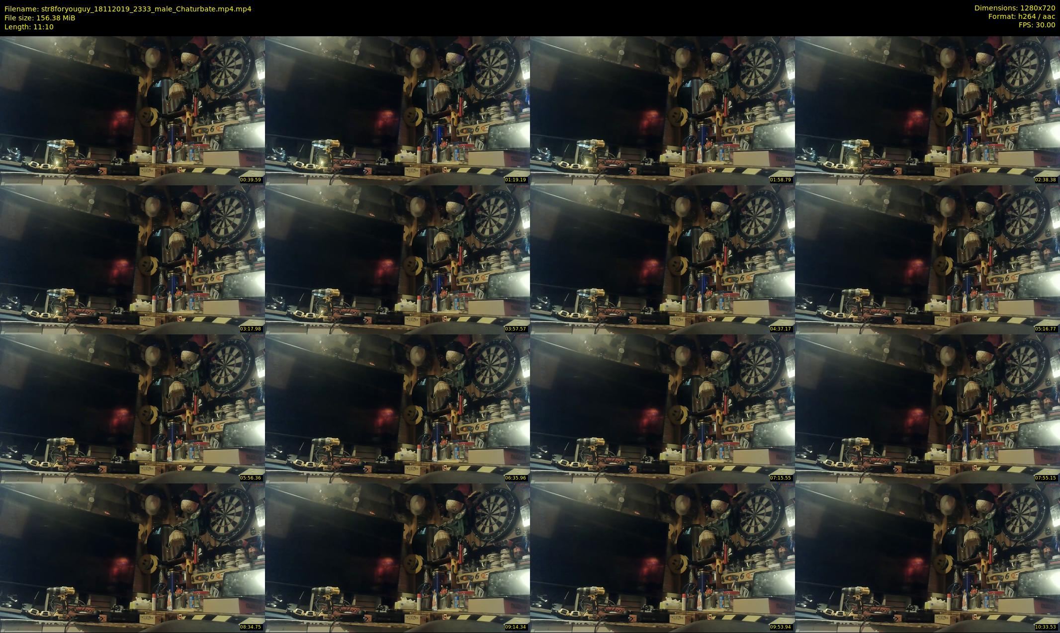 str8foryouguy — 12 minute Chaturbate male cam show recording, 720p, Nov 18, 2019