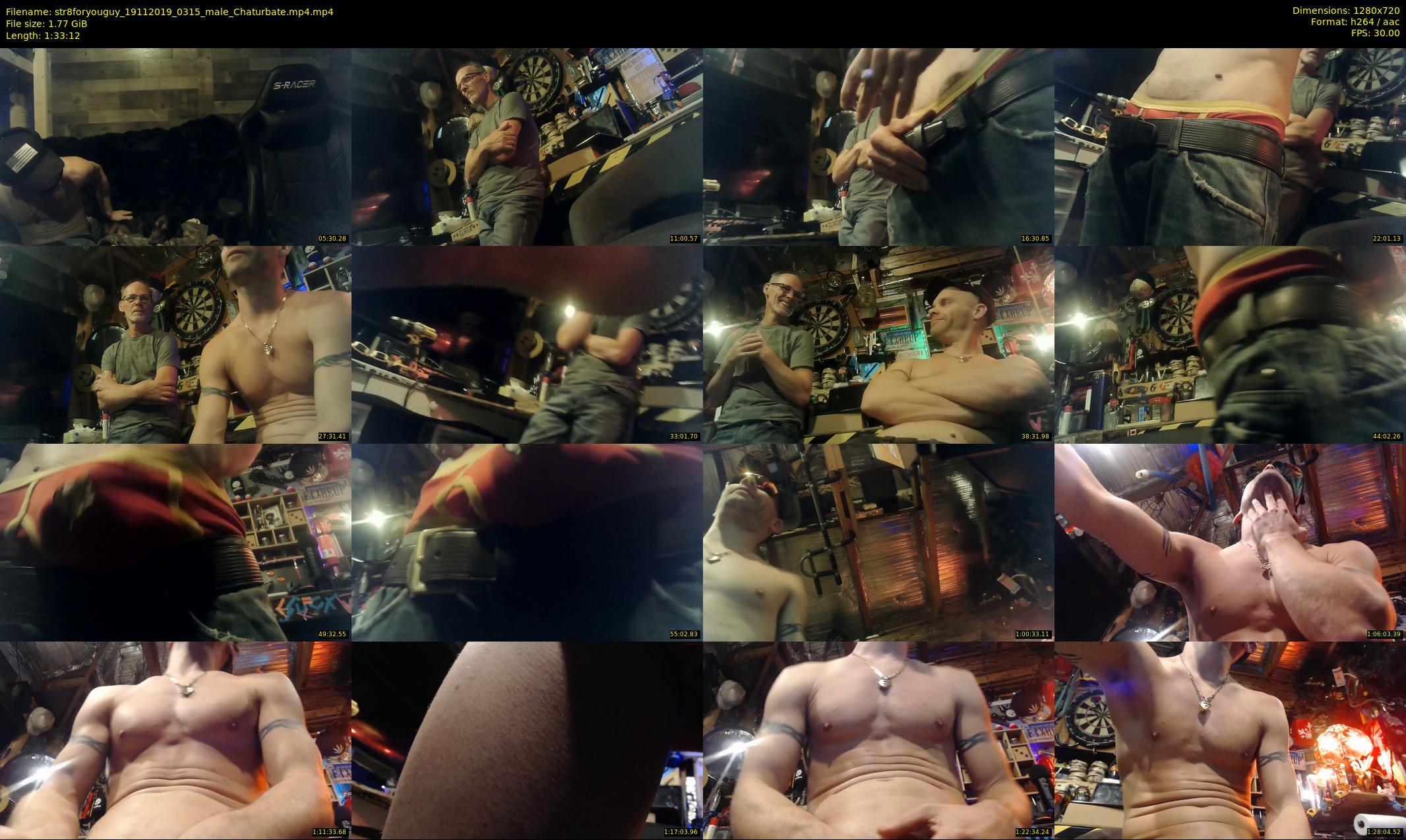 str8foryouguy — 94 minute Chaturbate male cam show recording, 720p, Nov 19, 2019