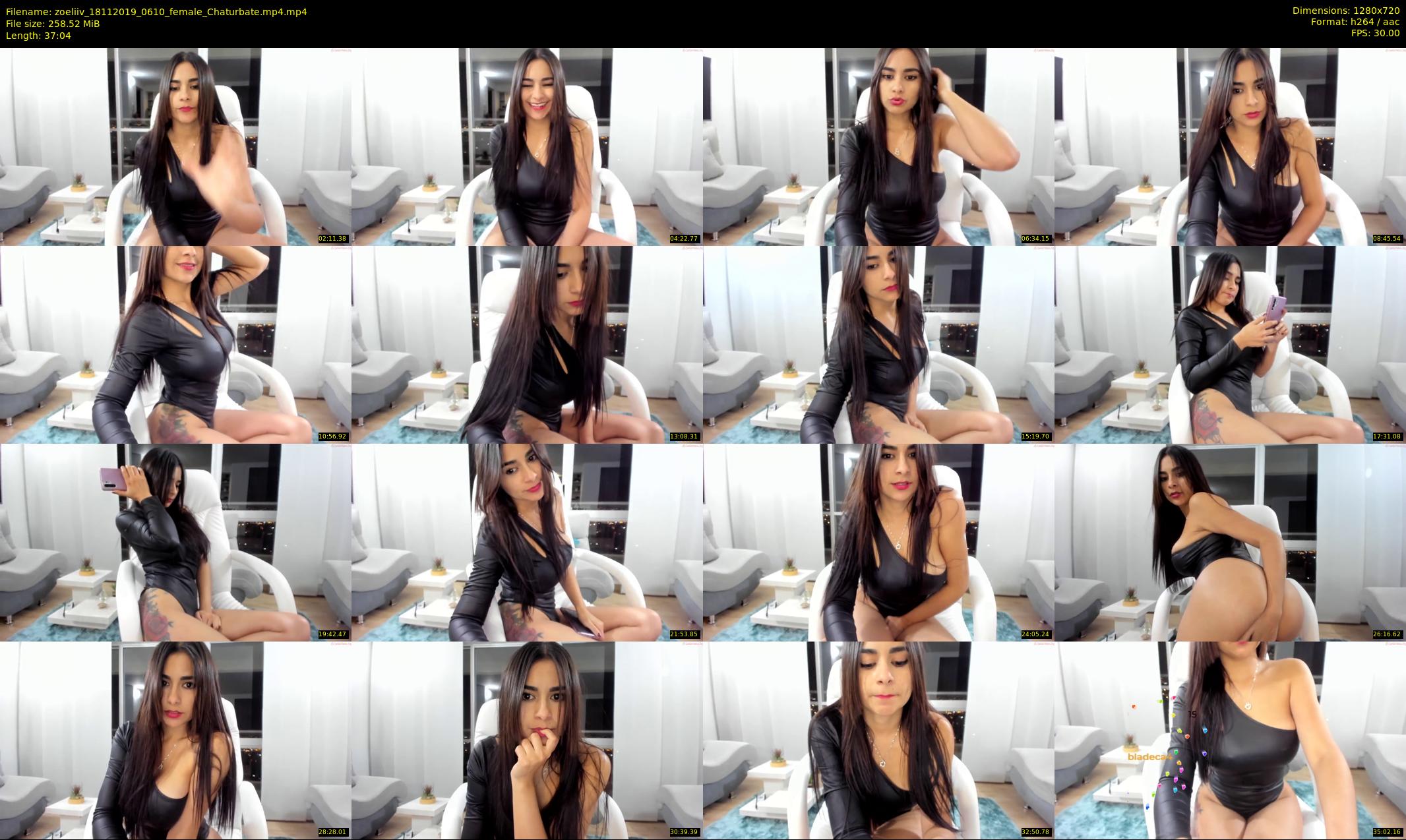 zoeliiv — 38 minute Chaturbate female cam show recording, 720p, Nov 18, 2019