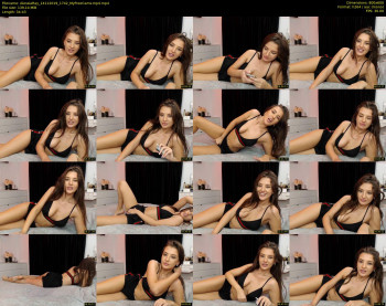AlessiaRay — 35 minute MyFreeCams cam show recording, 480p, Nov 14, 2019