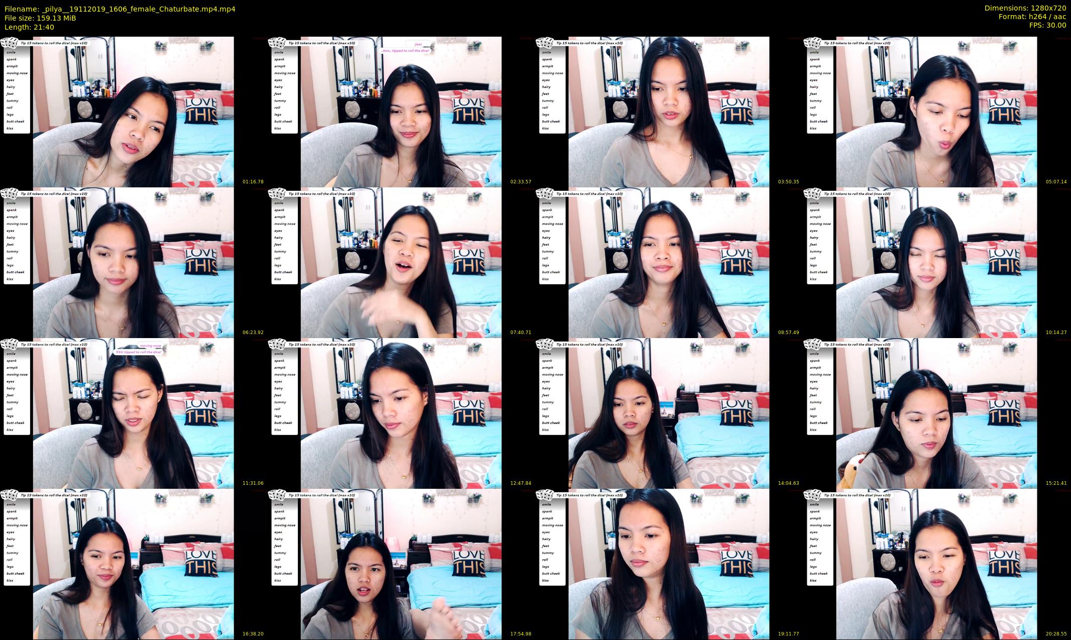 _pilya_ — 22 minute Chaturbate female cam show recording, 720p, Nov 19, 2019