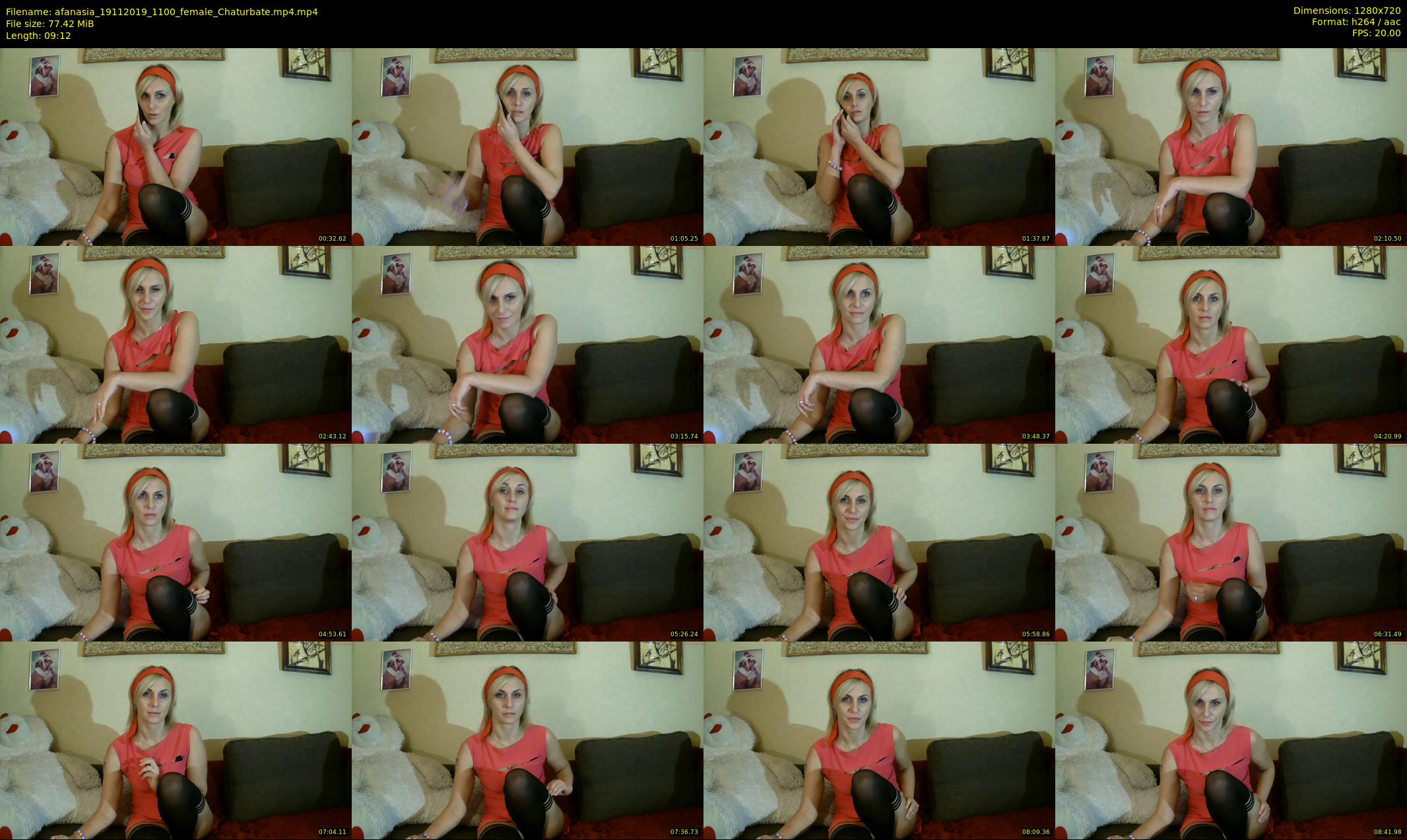 afanasia — 10 minute Chaturbate female cam show recording, 720p, Nov 19, 2019