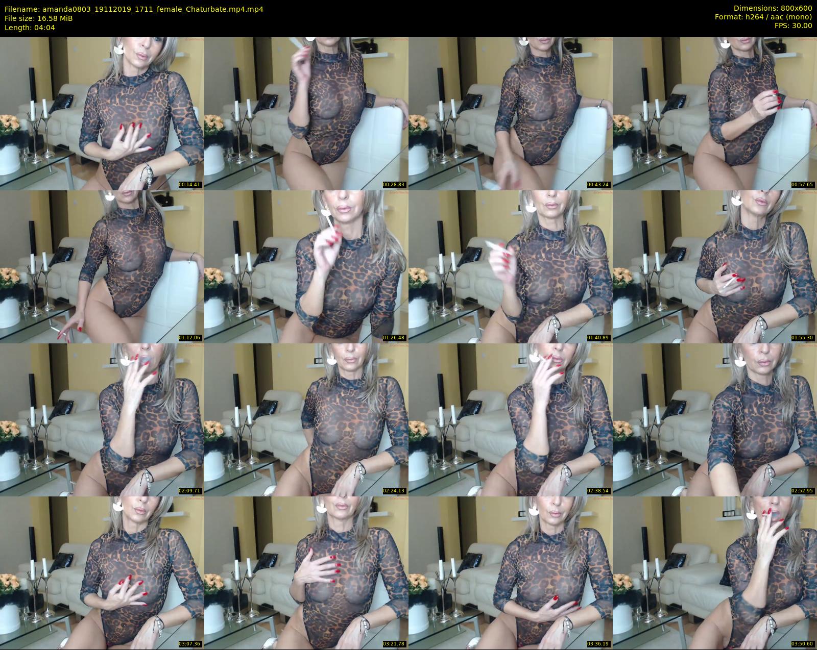 amanda0803 — 5 minute Chaturbate female cam show recording, 480p, Nov 19, 2019